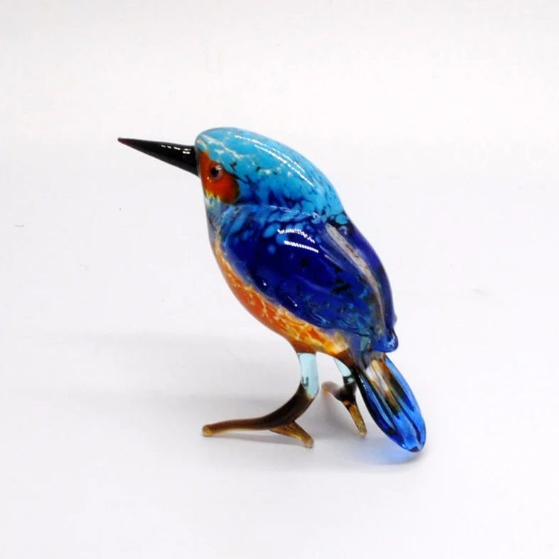 Art Glass Bird - Kingfisher