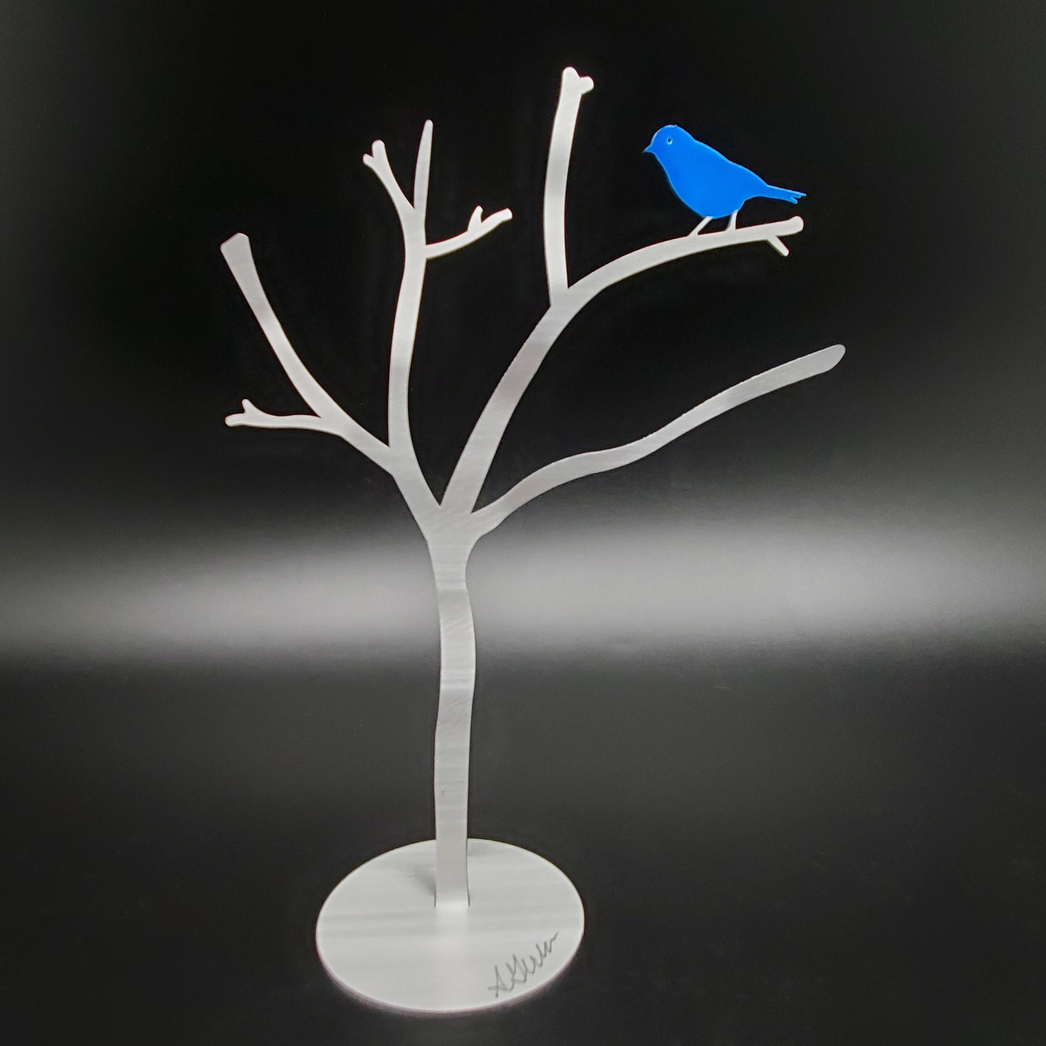 Bird & Branches - Blue Birds
