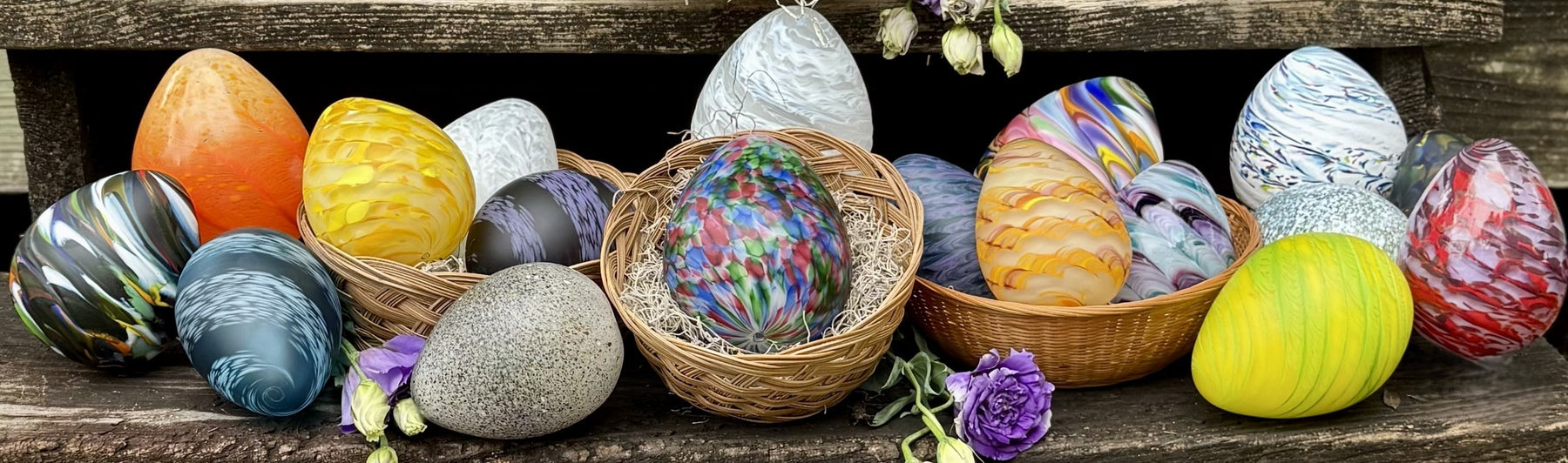 Blown Glass Egg Fundraiser: Art, Community, and Giving Back