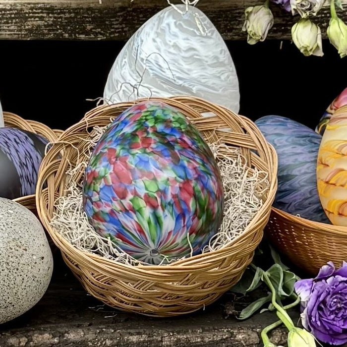 Blown Glass Egg Fundraiser: Art, Community, and Giving Back