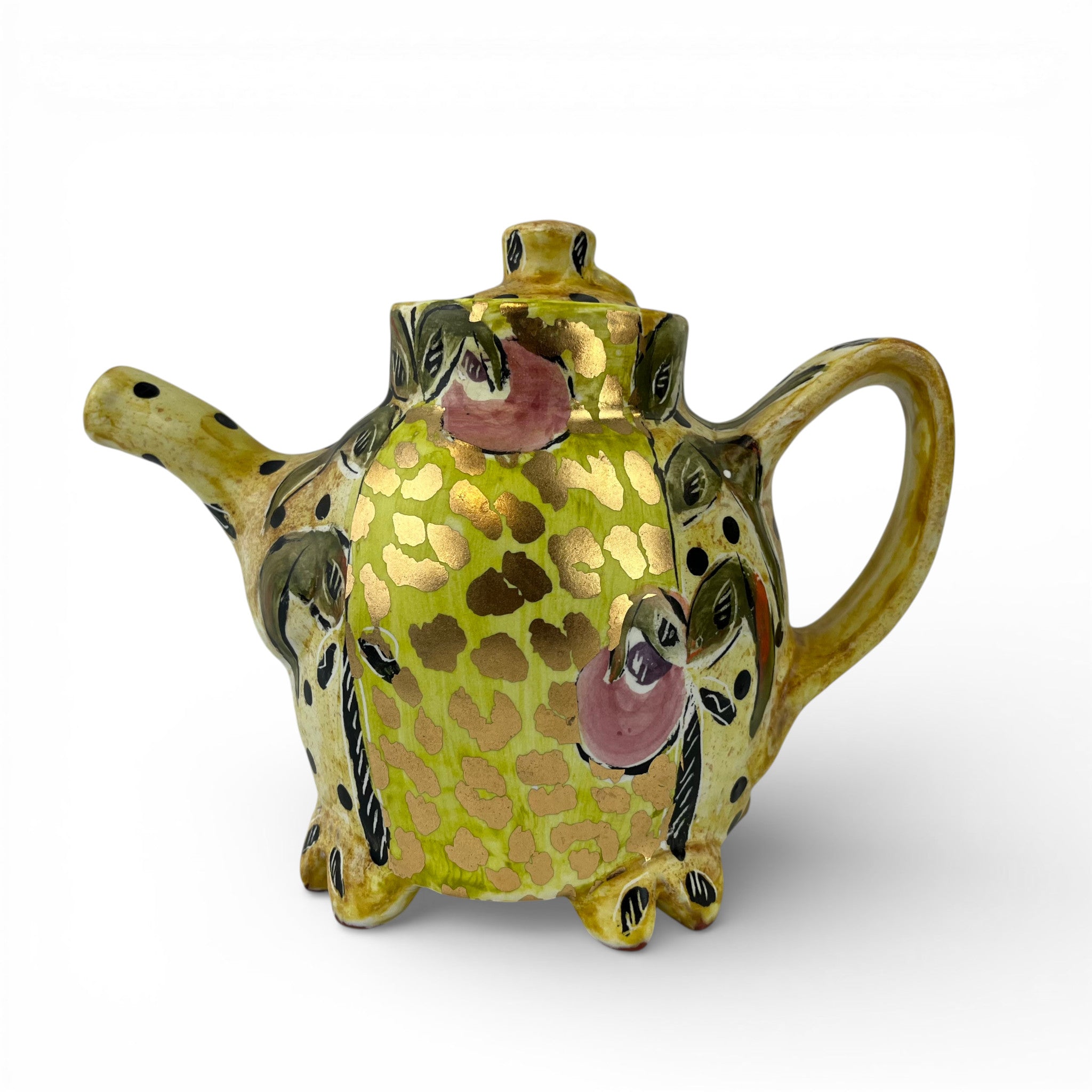Posey Bacopoulos - Yellow Spotted Teapot