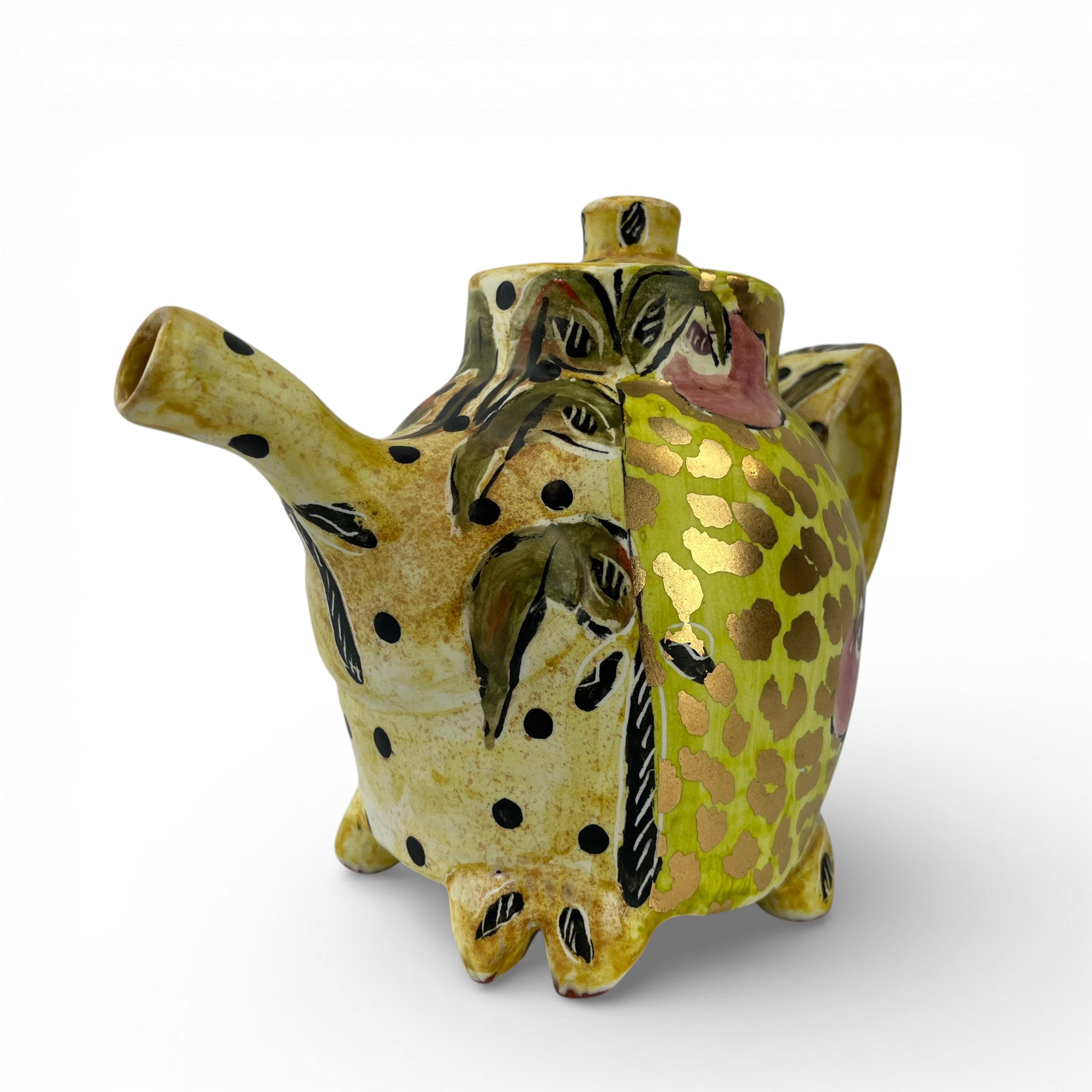 Posey Bacopoulos - Yellow Spotted Teapot