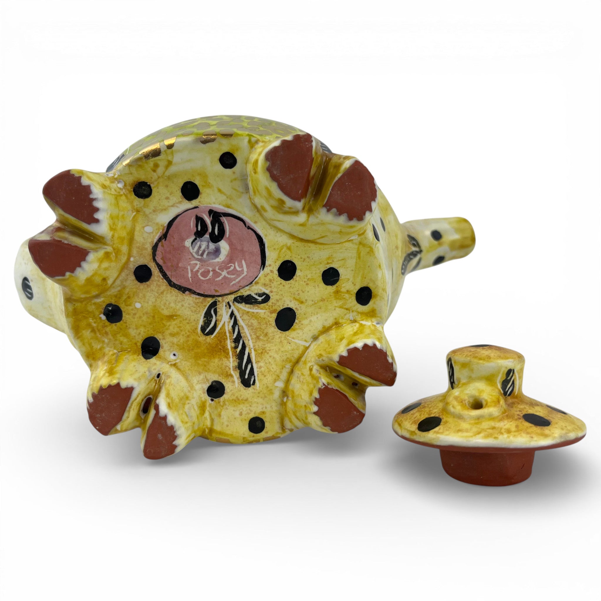 Posey Bacopoulos - Yellow Spotted Teapot