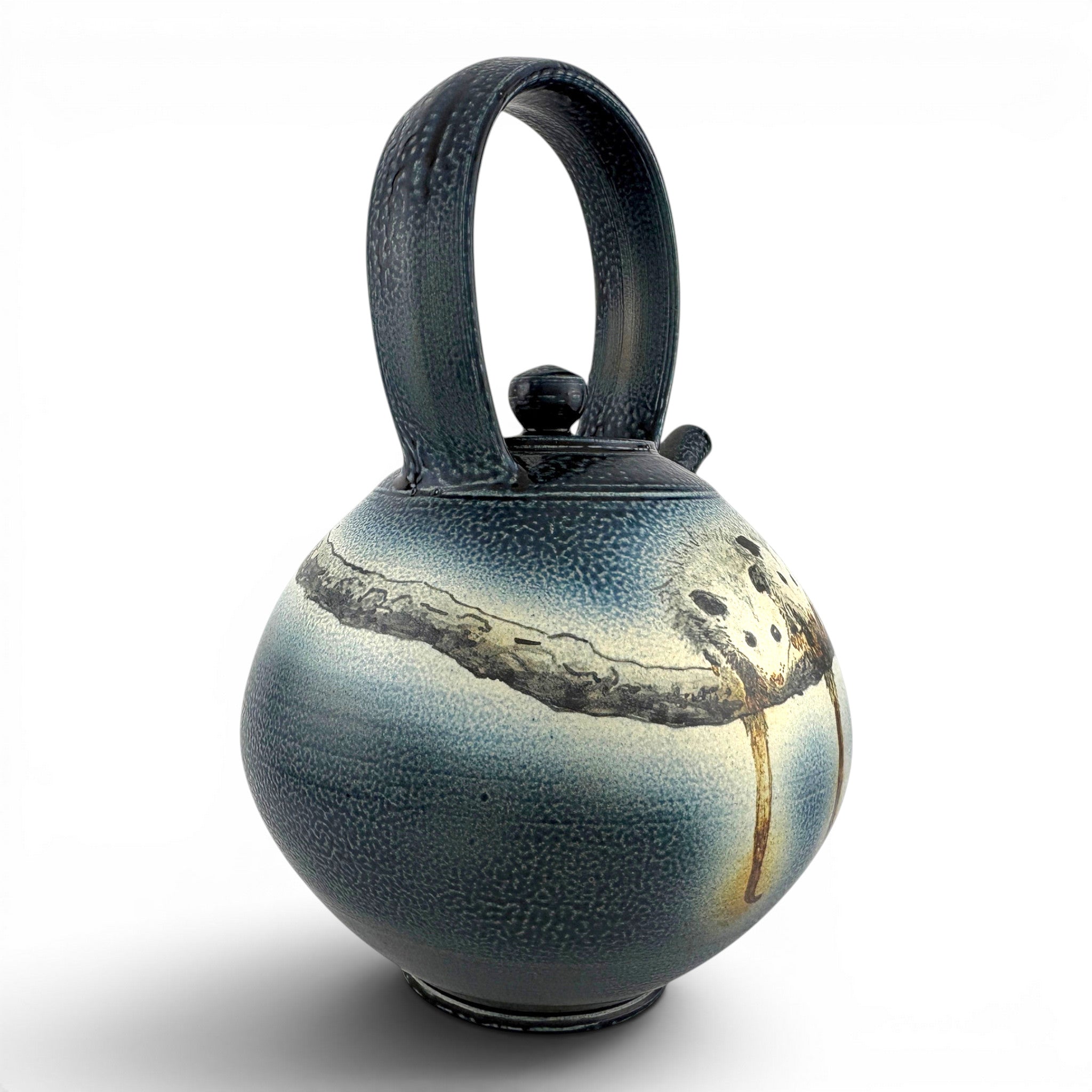 Charlie Tefft - Three Possom Teapot
