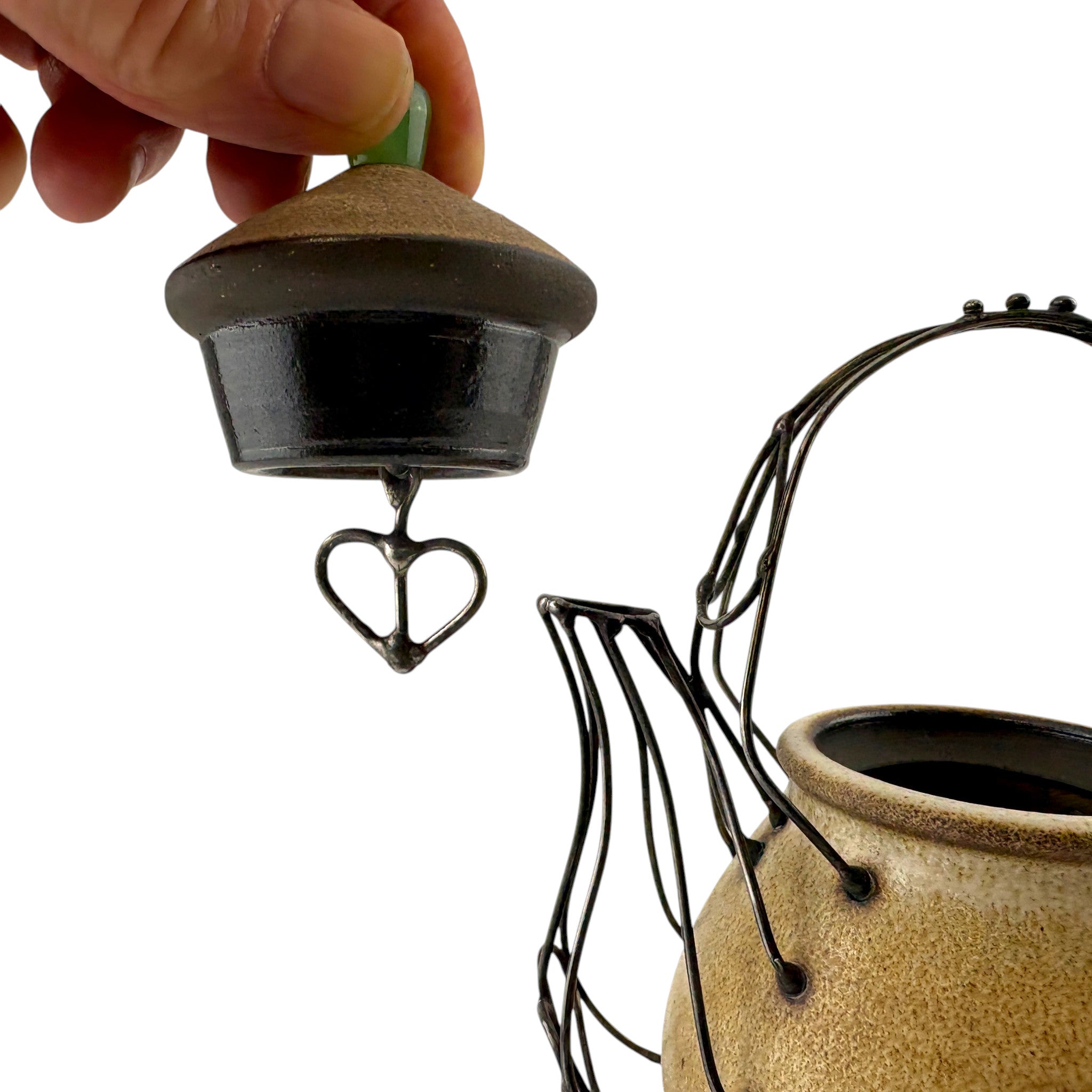 Julie Olson - Dripless Teapot - You Gotta Have Heart - II