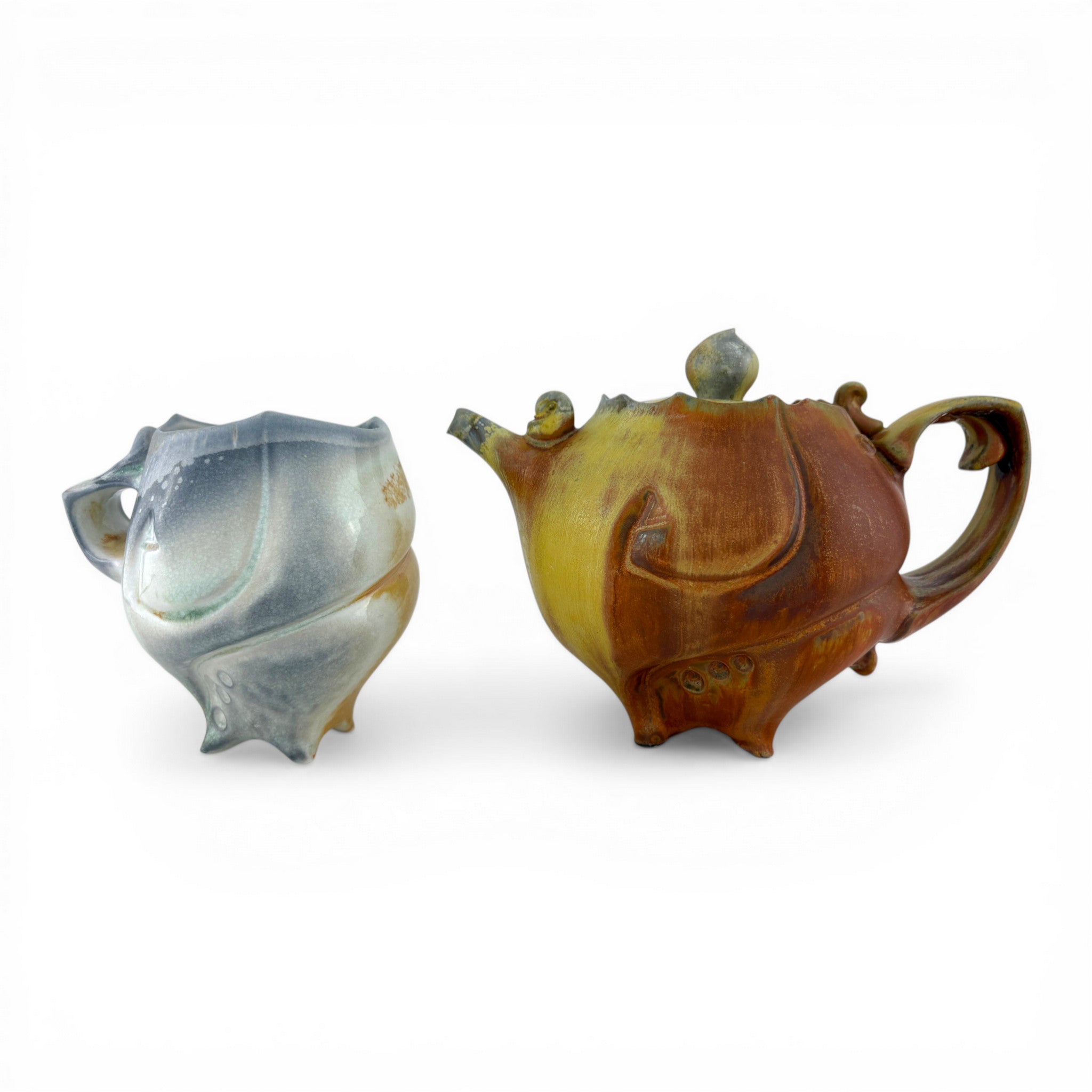 Samuel Newman - Galactic Bloom Jigsaw Teapot