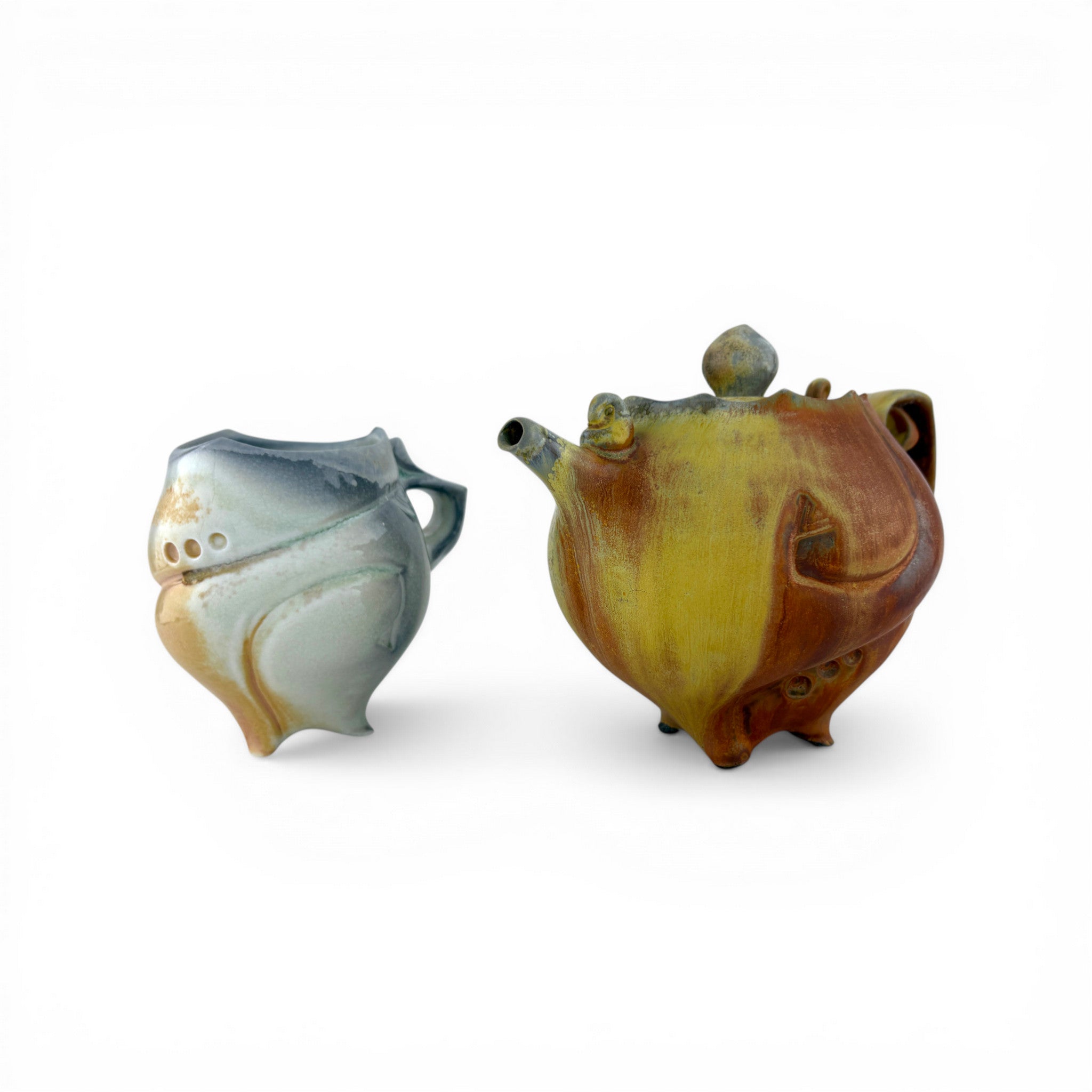 Samuel Newman - Galactic Bloom Jigsaw Teapot