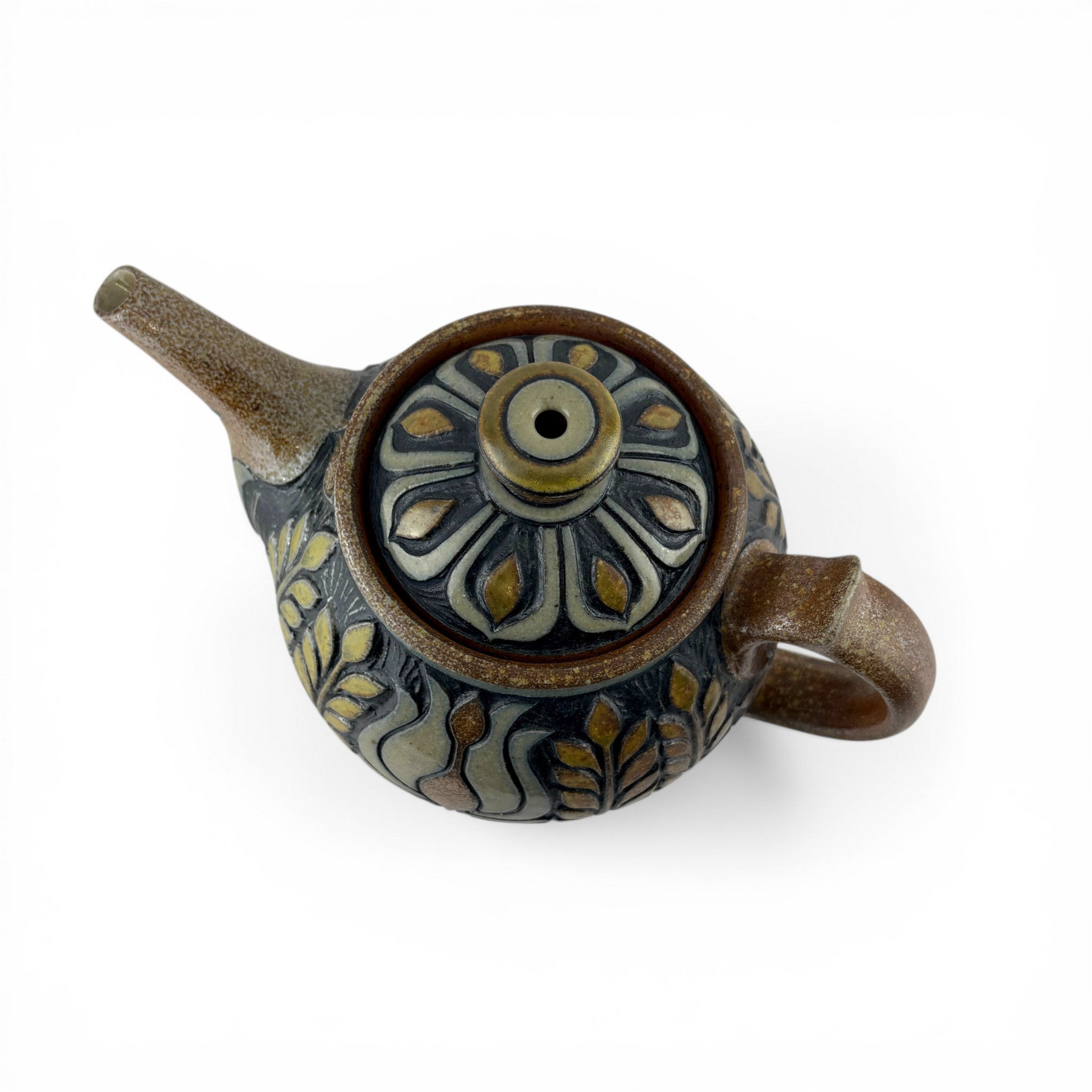 Kate Waltman - Midnight Lotus Teapot