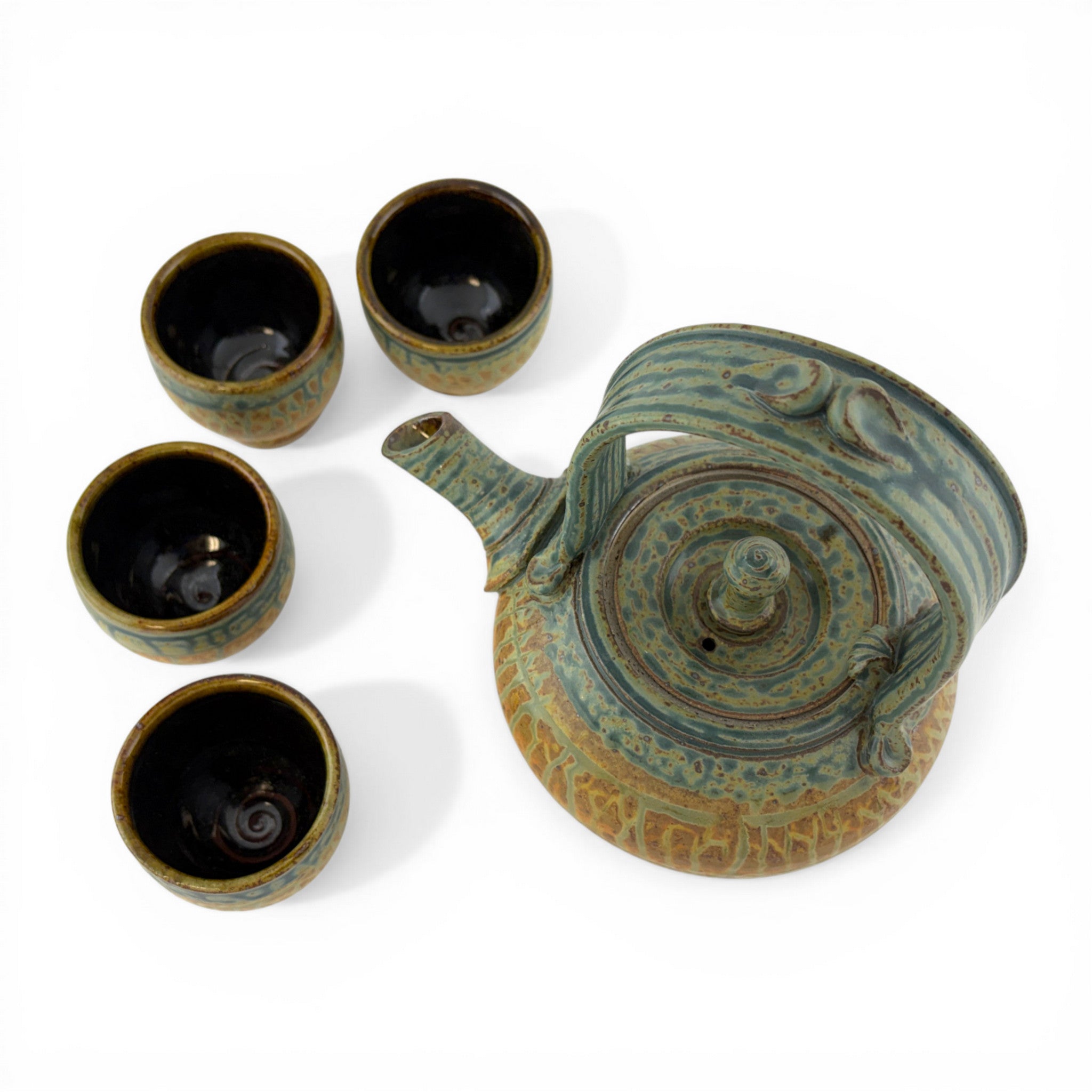 Mark & Hyunh Mai Fitzgerald - Teapot with Four Tea Bowls