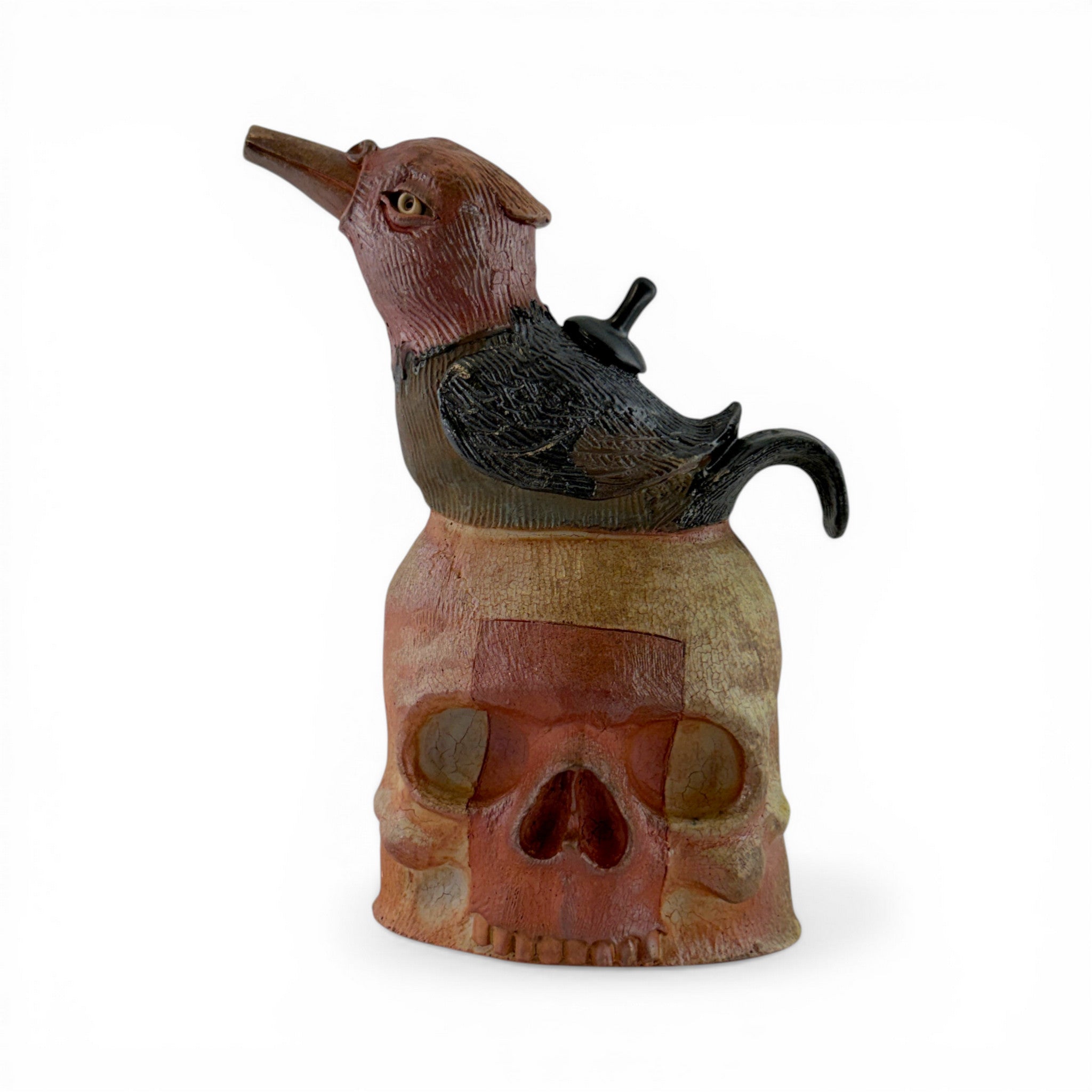 Ryan Myers - Skull/Bird Teapot