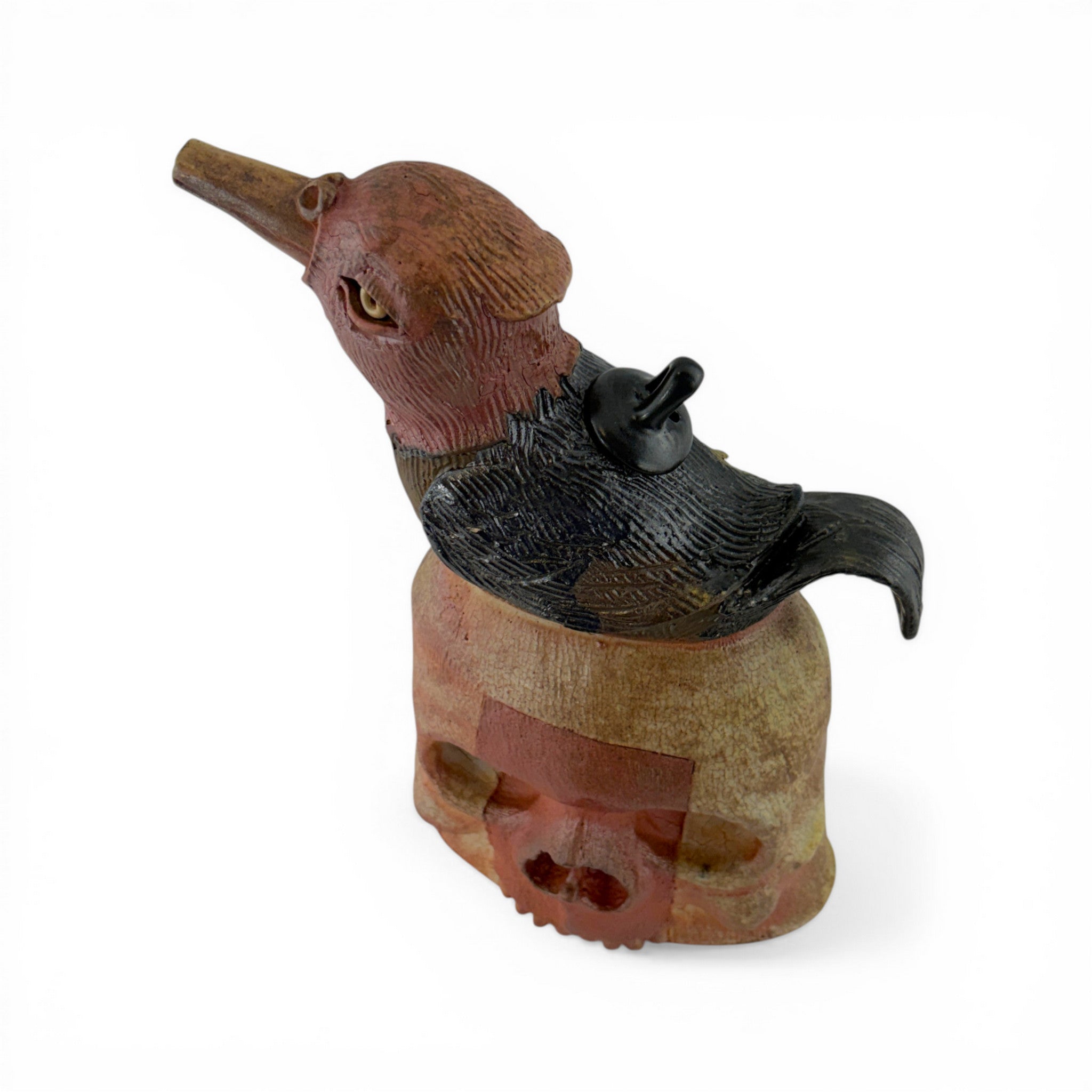 Ryan Myers - Skull/Bird Teapot