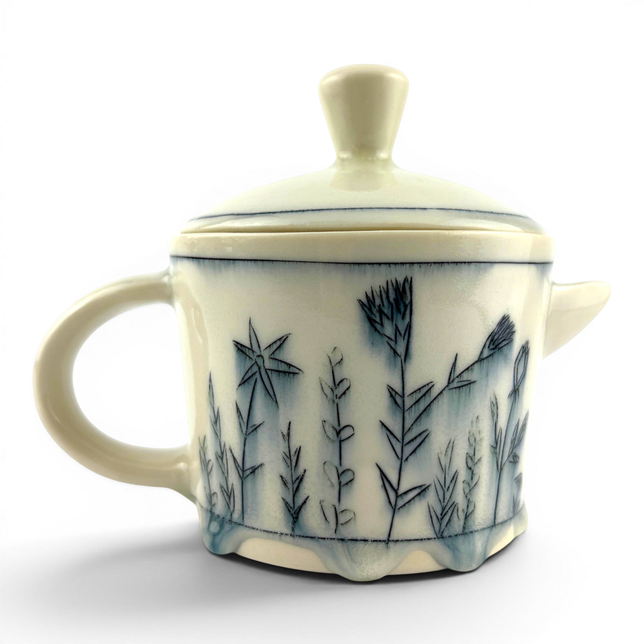 Nicole Aquillano - Flowers Tiny Teapot
