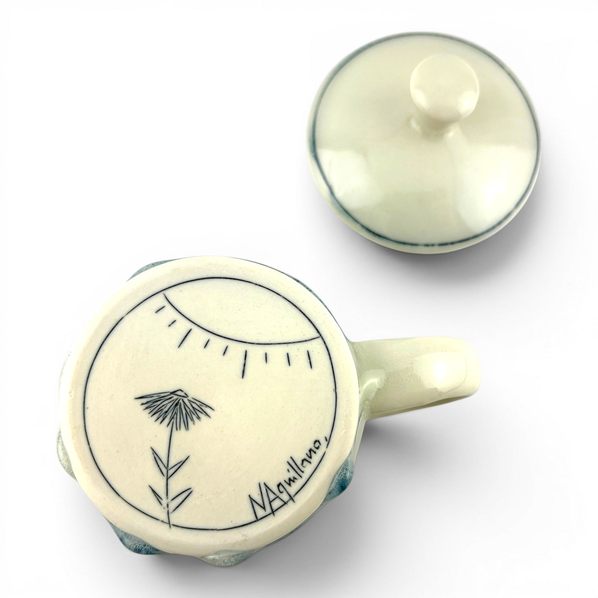 Nicole Aquillano - Flowers Tiny Teapot