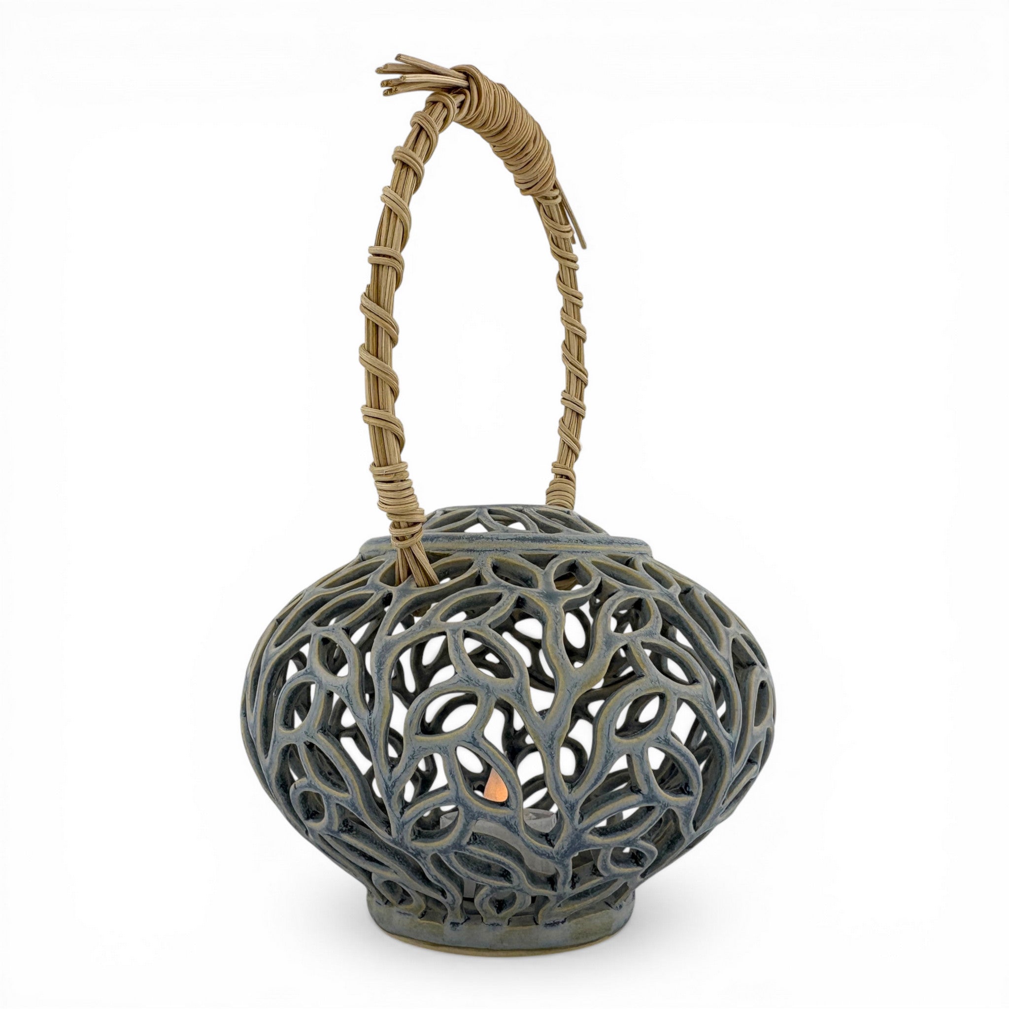 Elizabeth Paley - Tealeaf Tealight Teapot