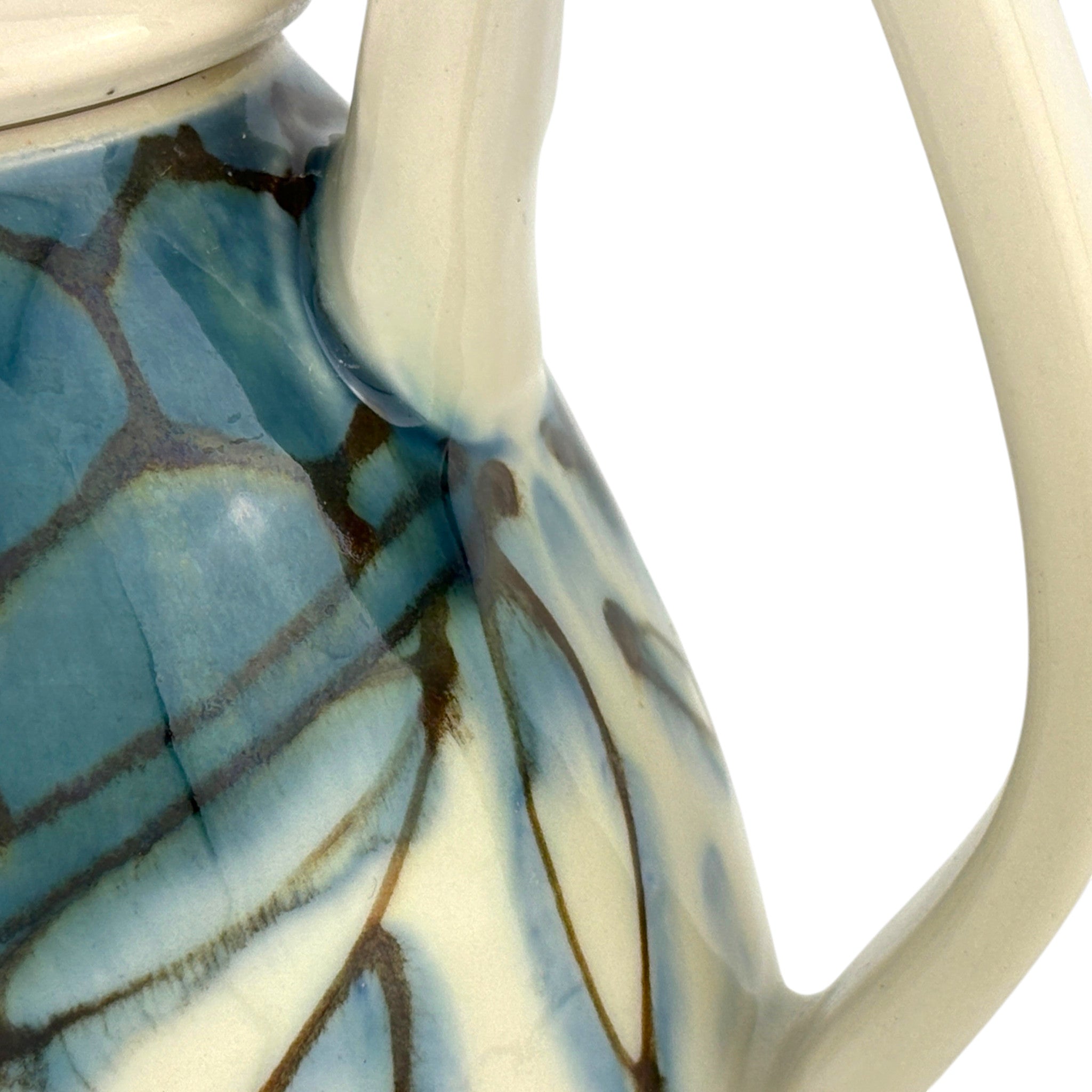 Lana Heckendorn - Dome Teapot, Blue Hex