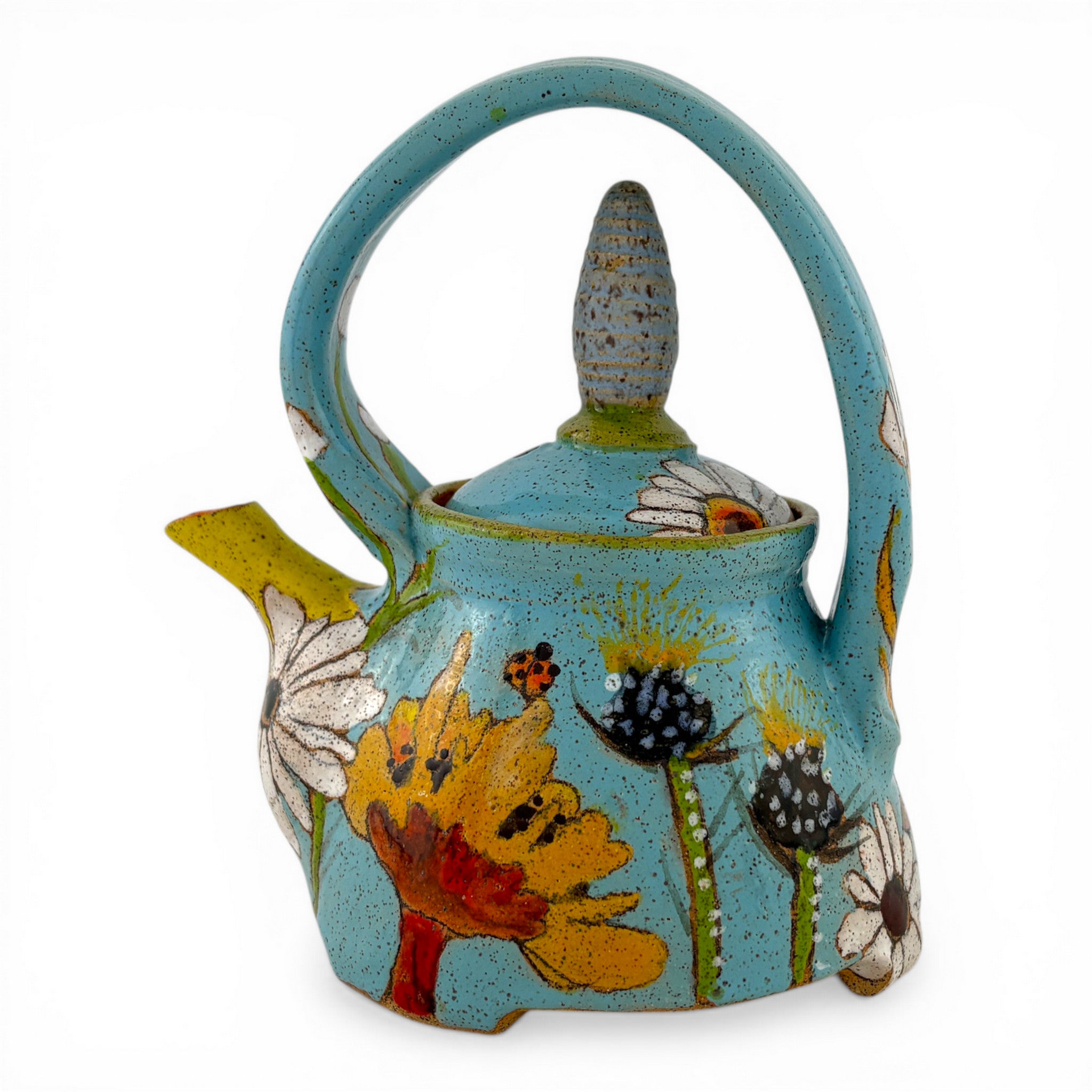 Dwo Wen Chen - Spring Flower Teapot