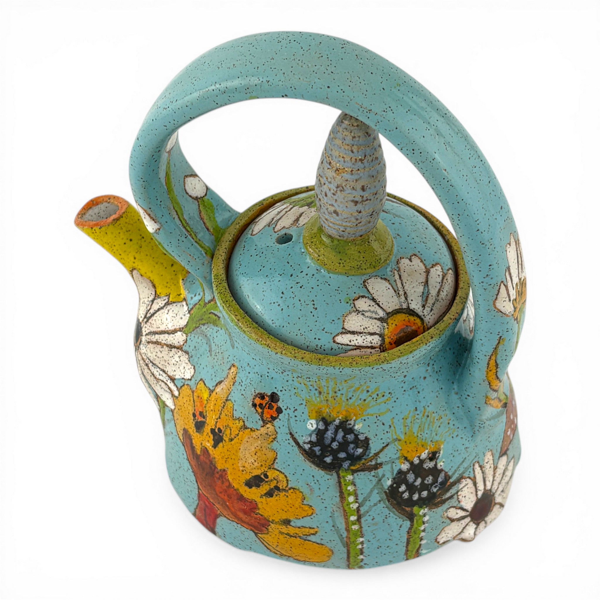 Dwo Wen Chen - Spring Flower Teapot