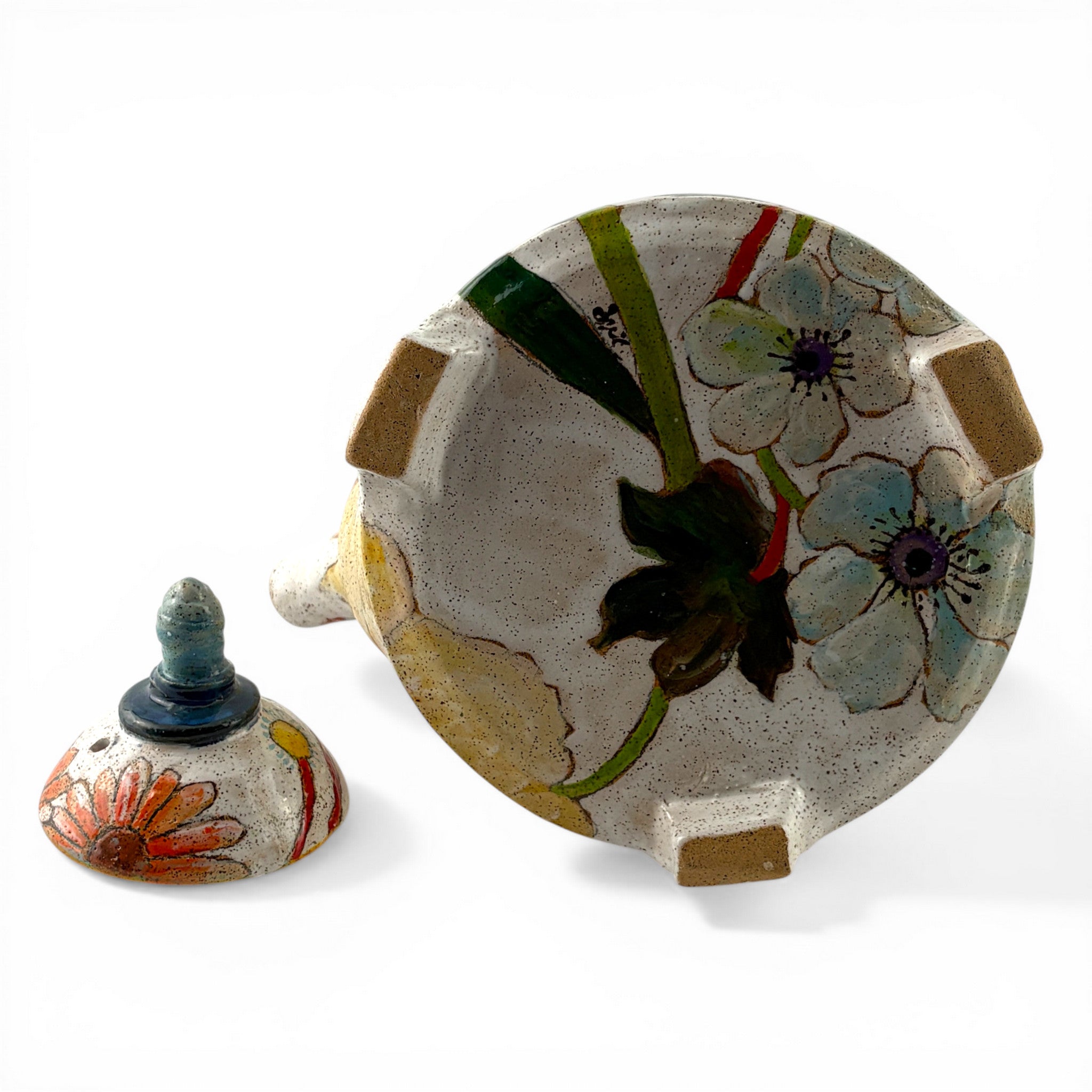 Dwo Wen Chen - Flowers and Pigment Teapot