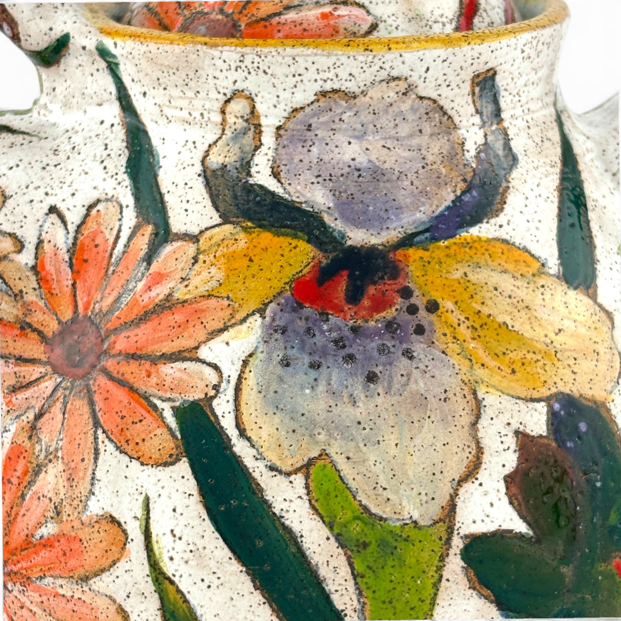 Dwo Wen Chen - Flowers and Pigment Teapot