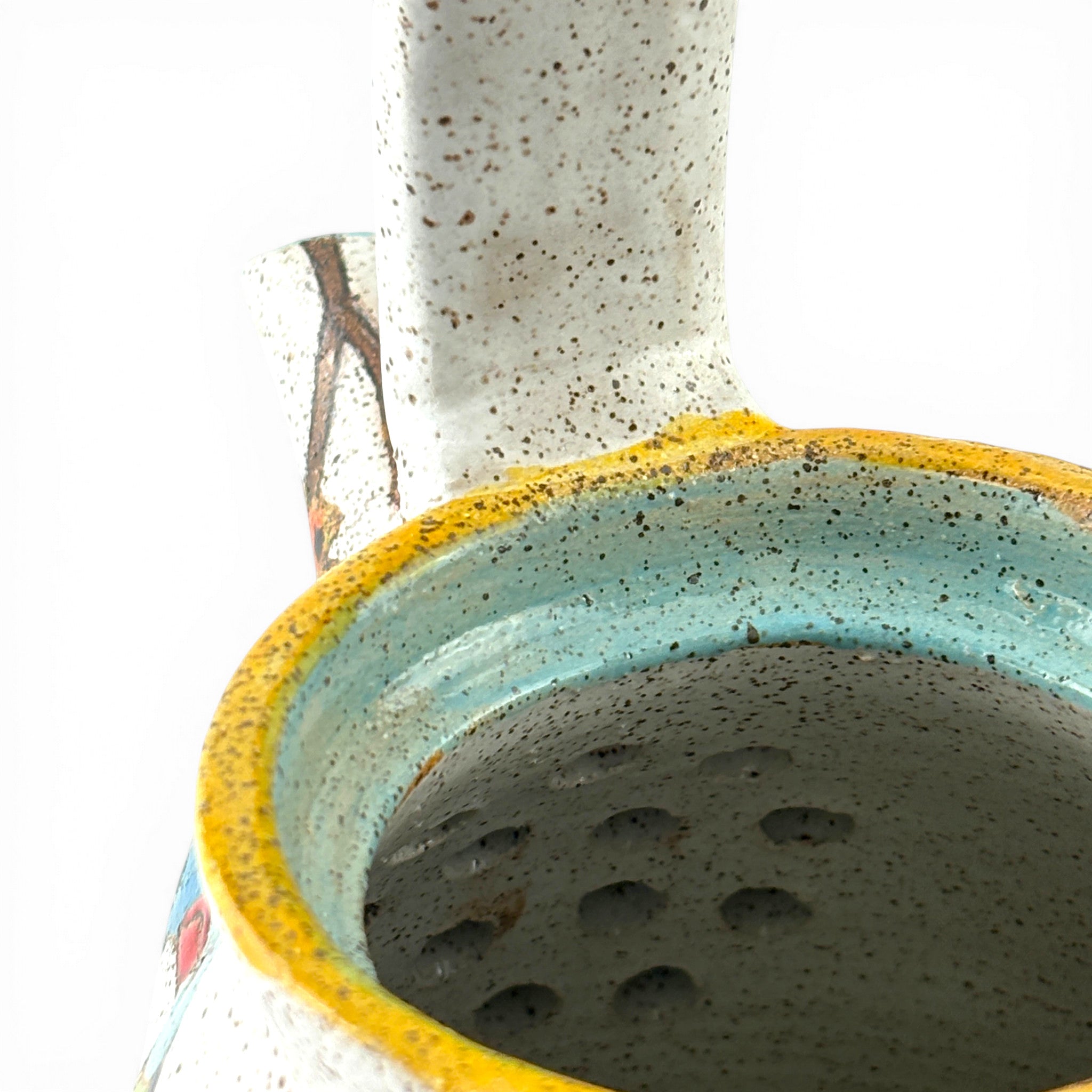 Dwo Wen Chen - Flowers, Birds, and Berries Teapot