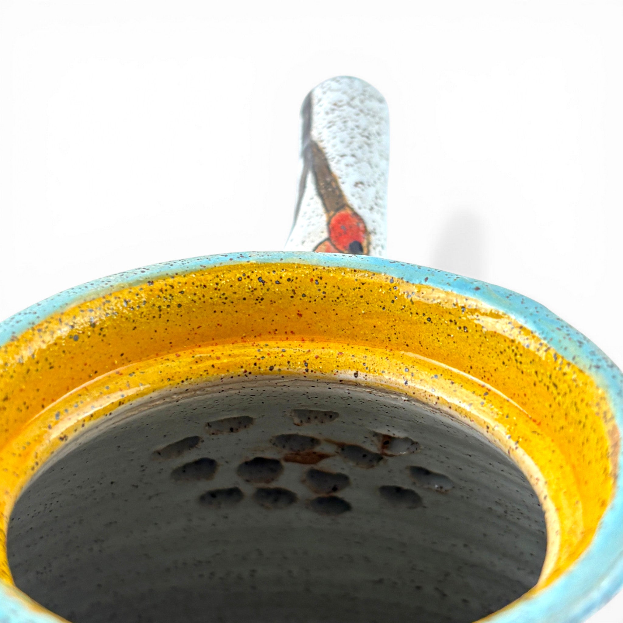 Dwo Wen Chen - Flowers, Birds, and Berries Teapot
