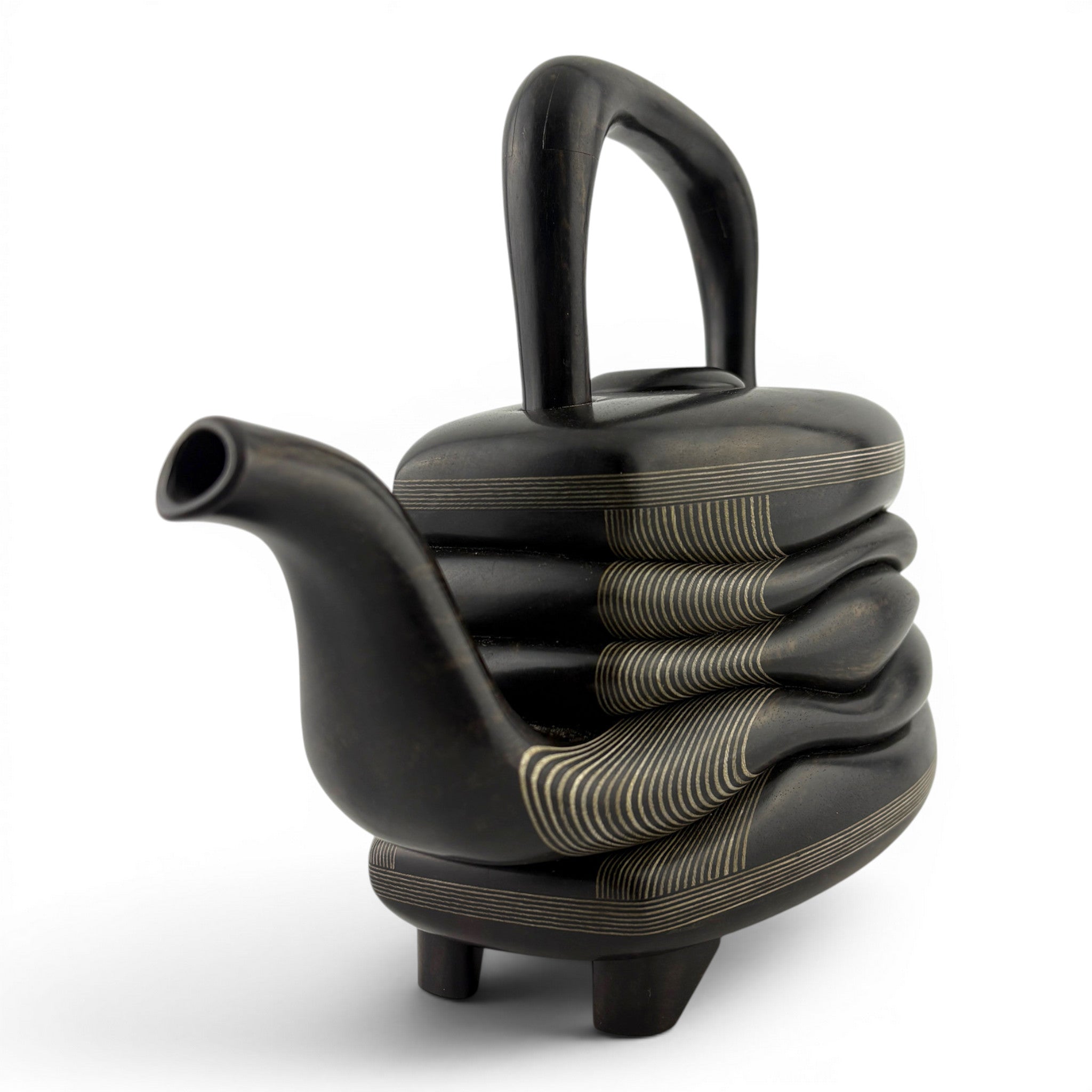 Terry Evans - Ebony Teapot