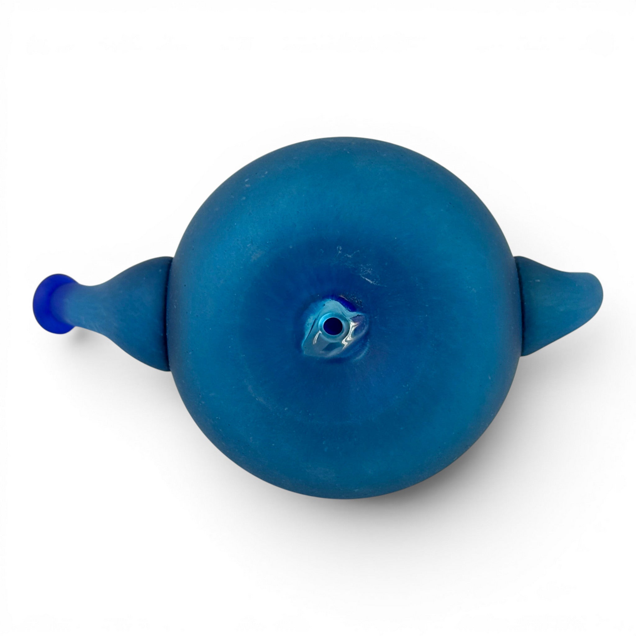 Jen Violette - Fiddlehead Teapot - Blue