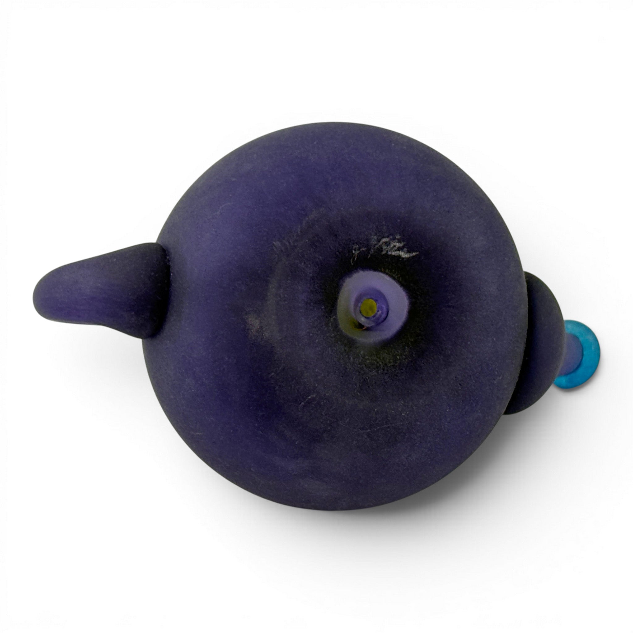 Jen Violette - Fiddlehead Teapot - Purple