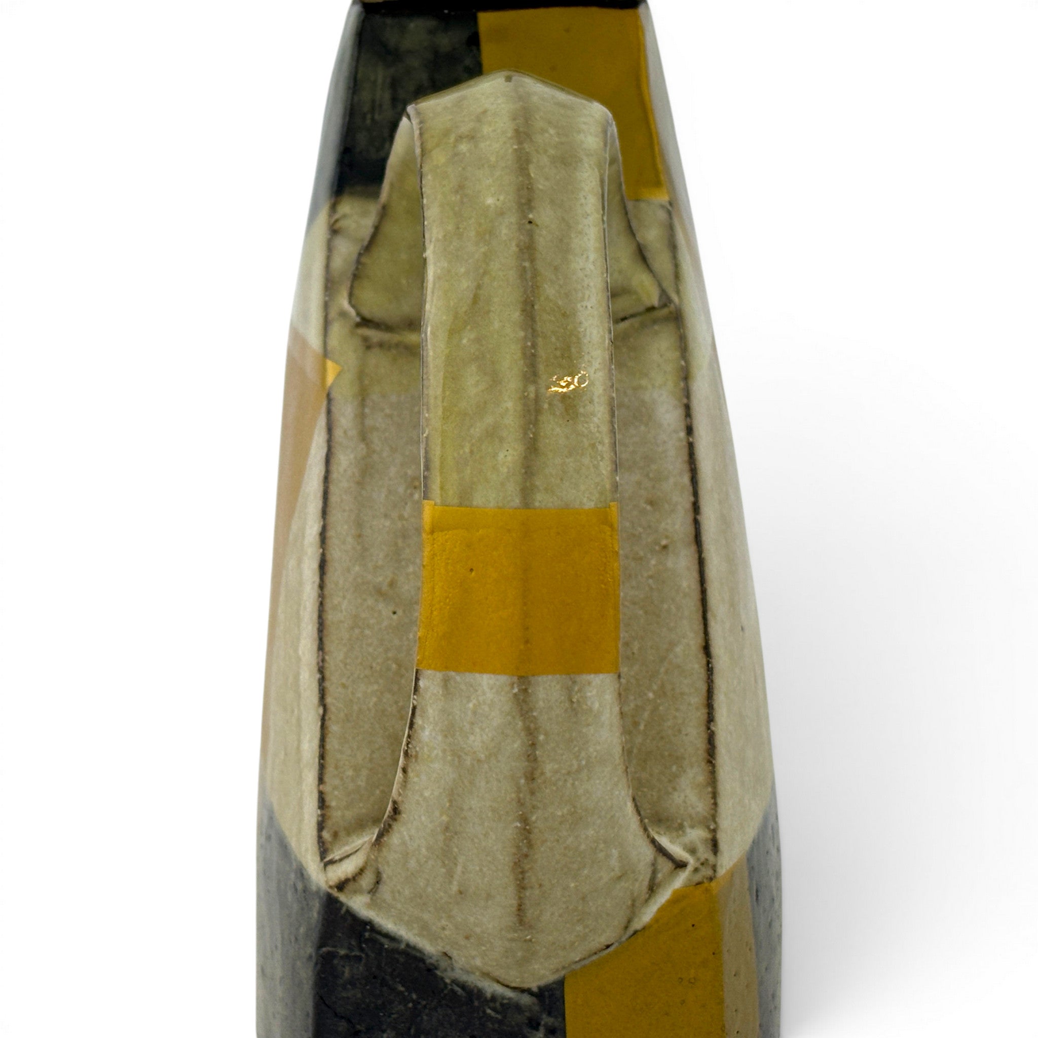 Stacy Snyder - House Teapot with Yellow and Gold