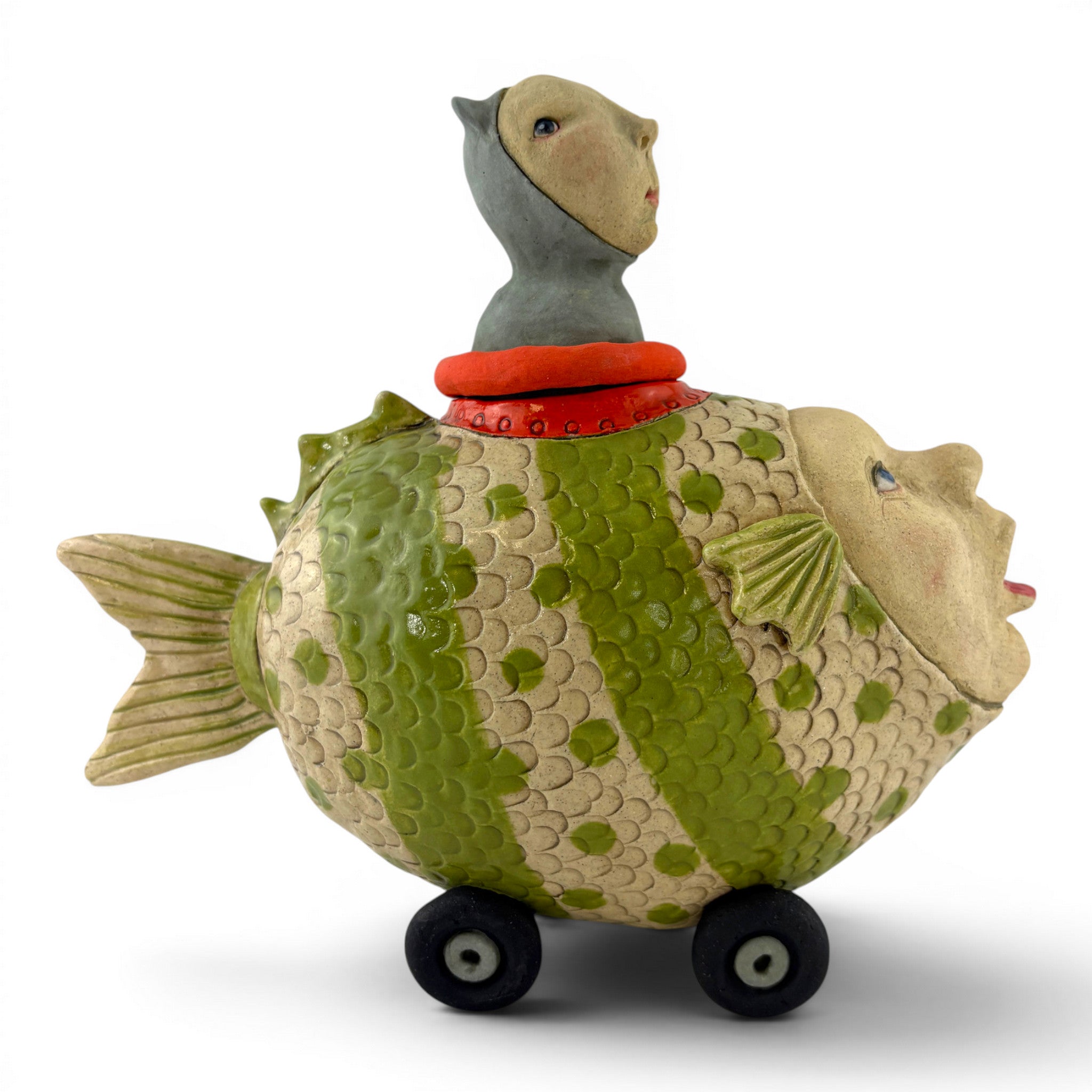 Jeanine Pennell - Fish Car Teapot