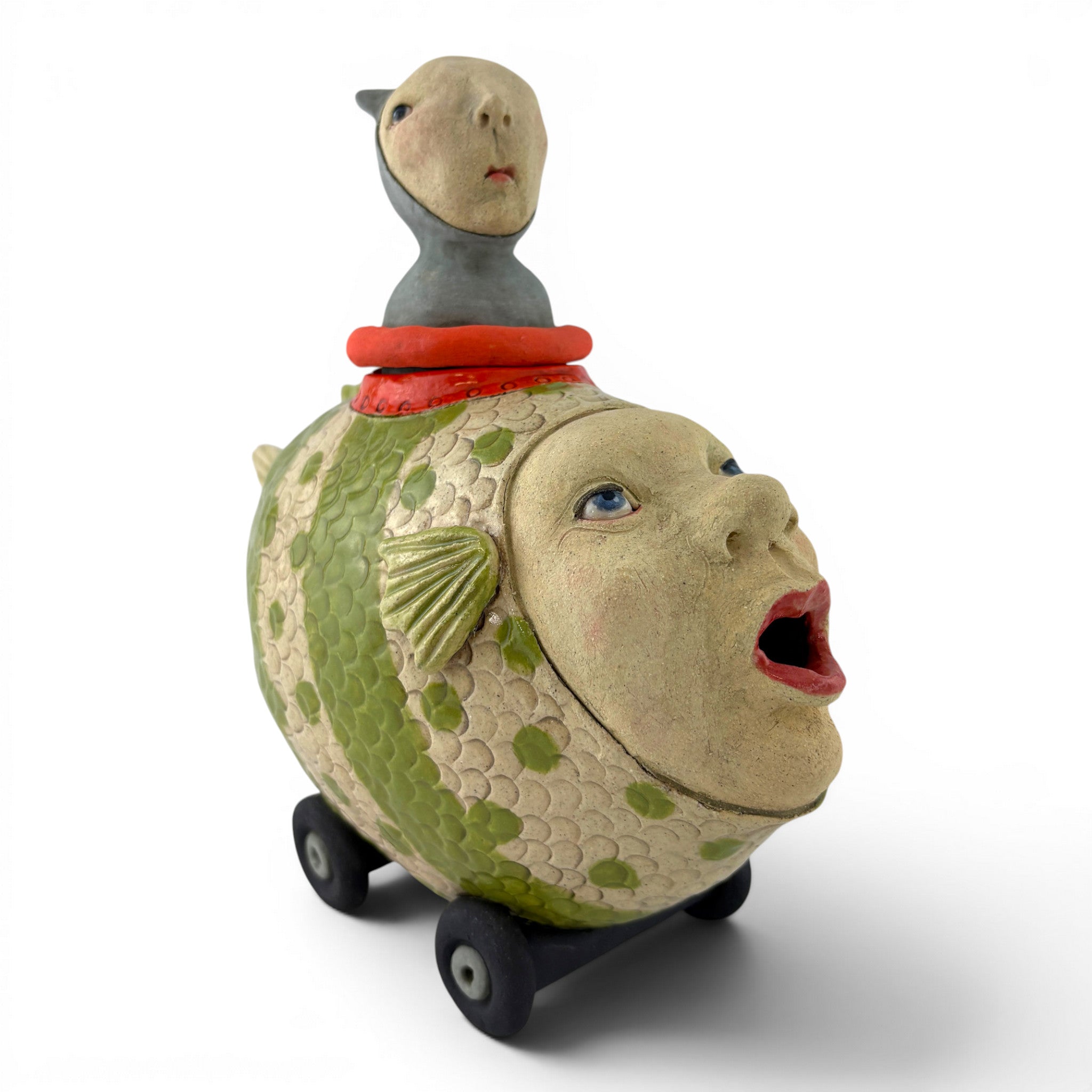 Jeanine Pennell - Fish Car Teapot
