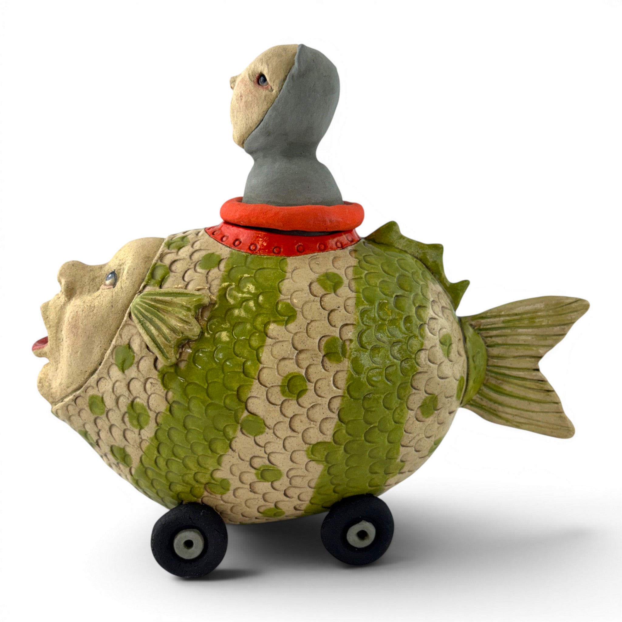 Jeanine Pennell - Fish Car Teapot