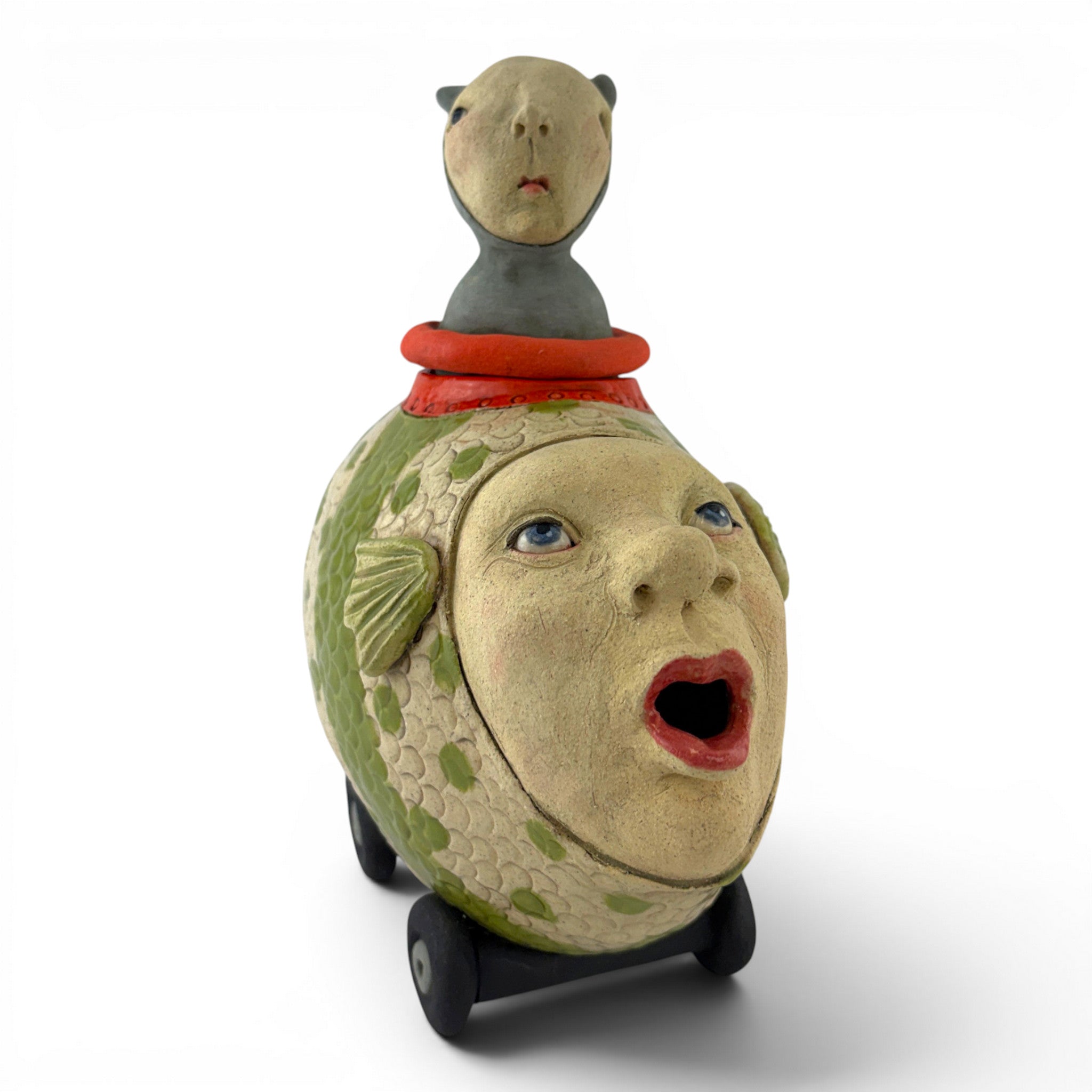 Jeanine Pennell - Fish Car Teapot