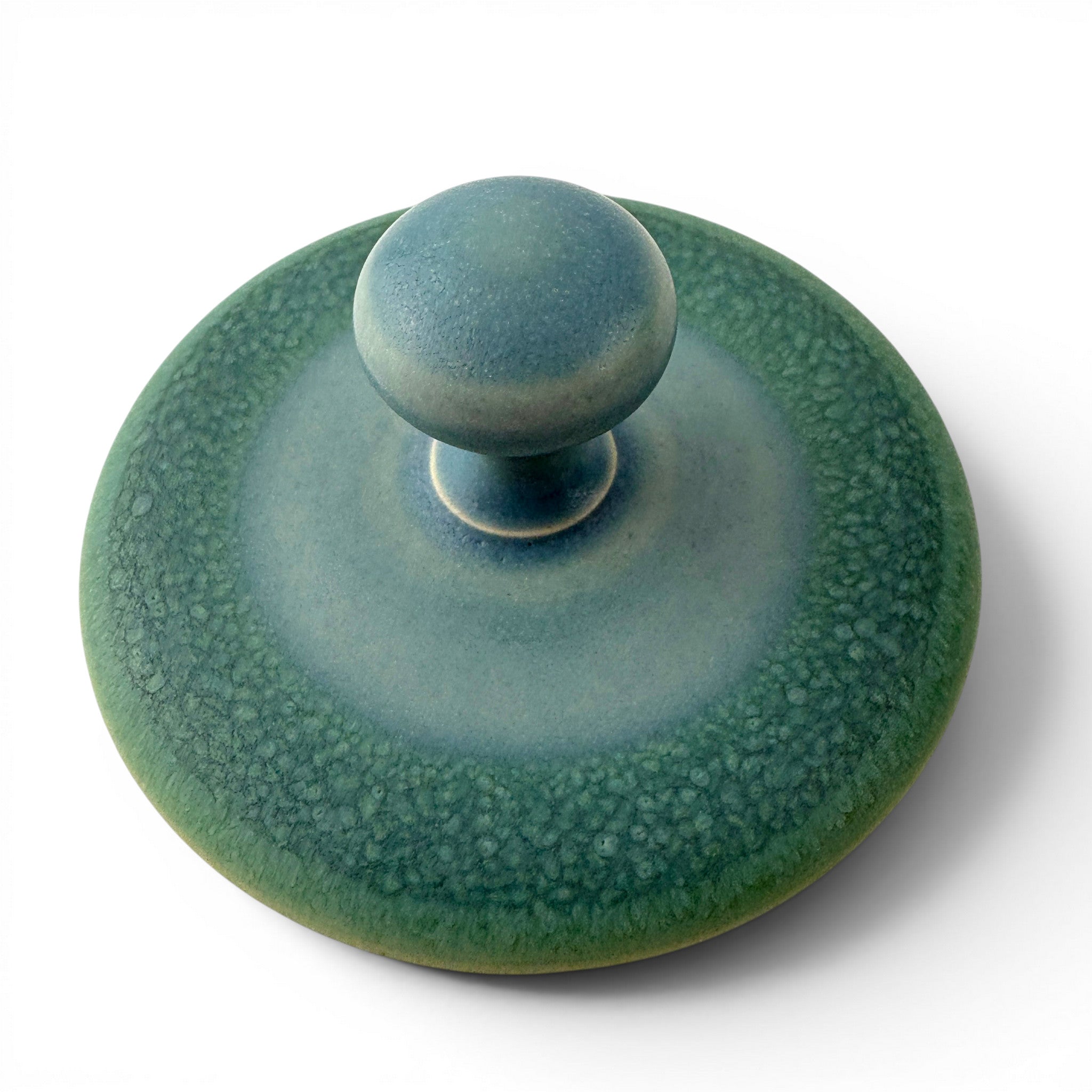 Sarah & Thomas Gelsanliter - Small Green and Blue Teapot