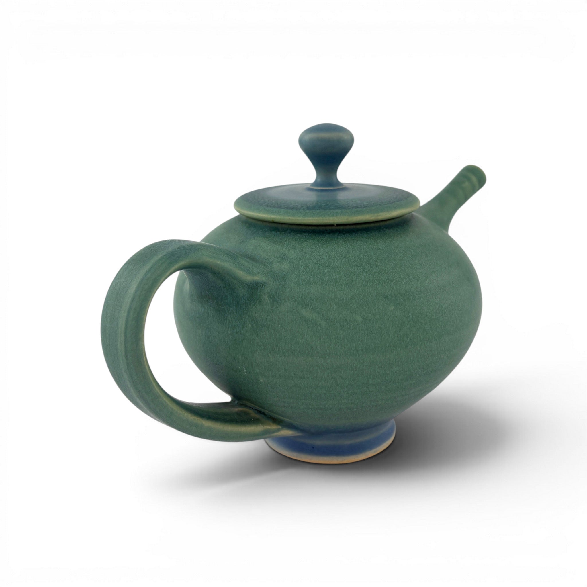 Sarah & Thomas Gelsanliter - Small Green and Blue Teapot