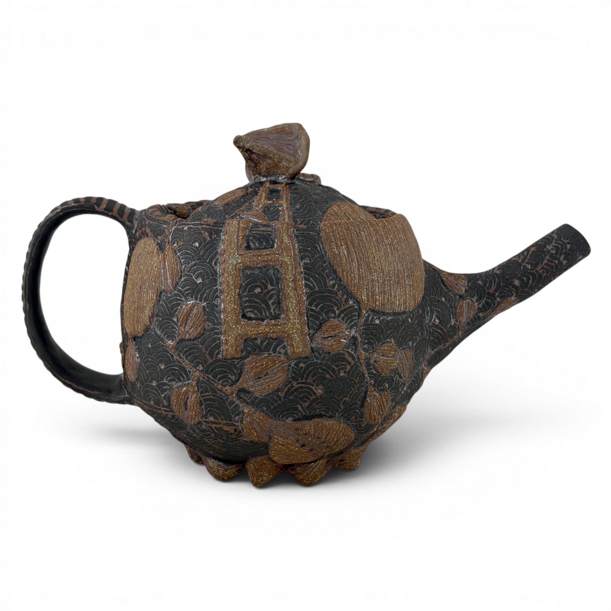 Sarah Heimann - Teapot with Parasol Knob