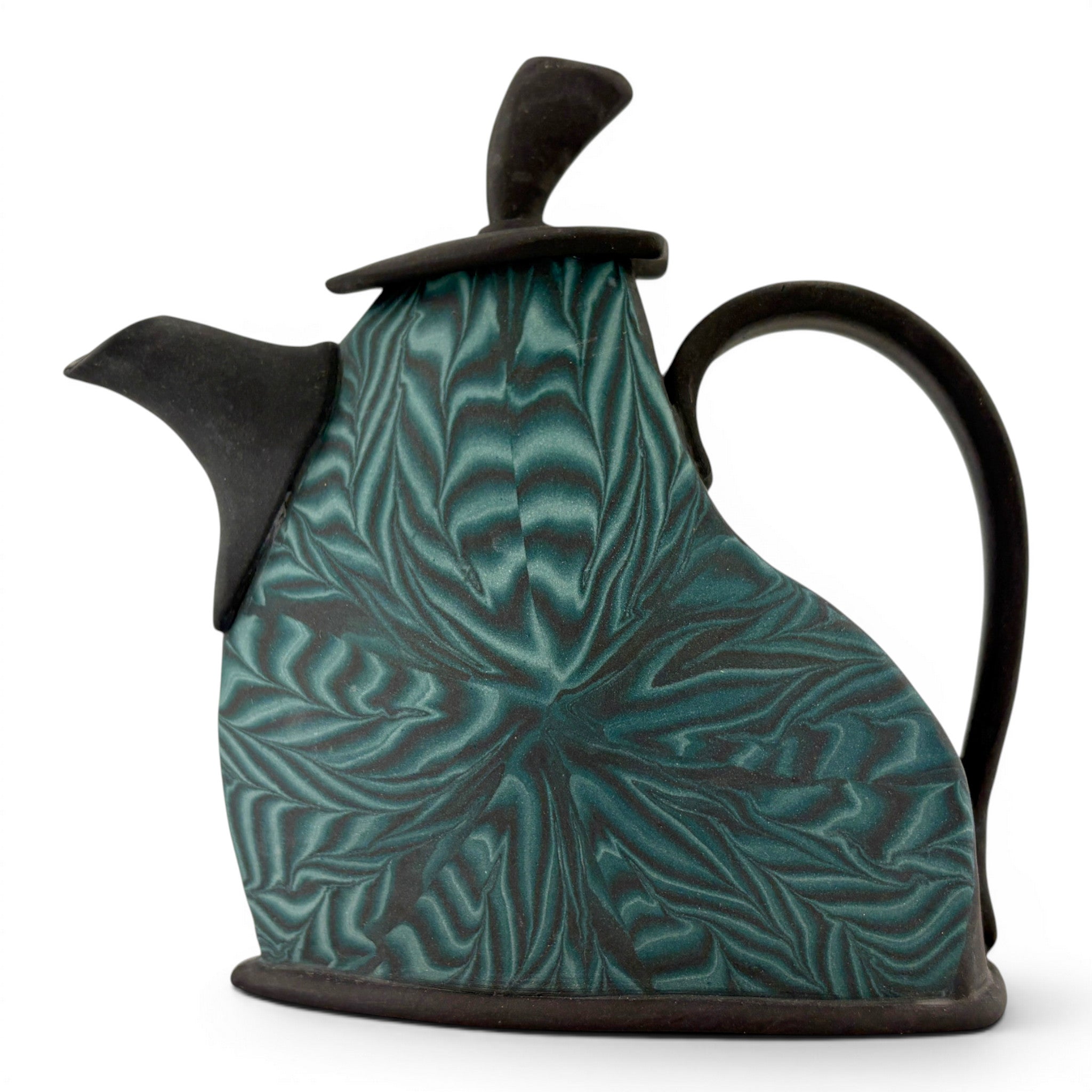 Karen Orsillo - Green Fern Teapot