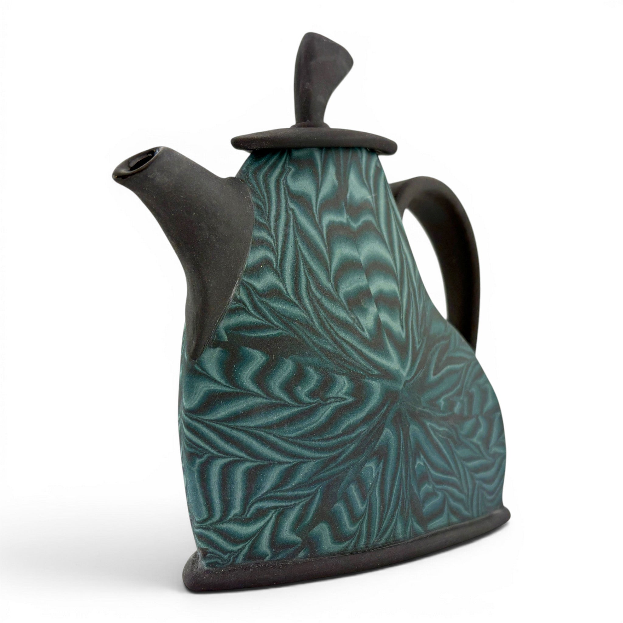 Karen Orsillo - Green Fern Teapot