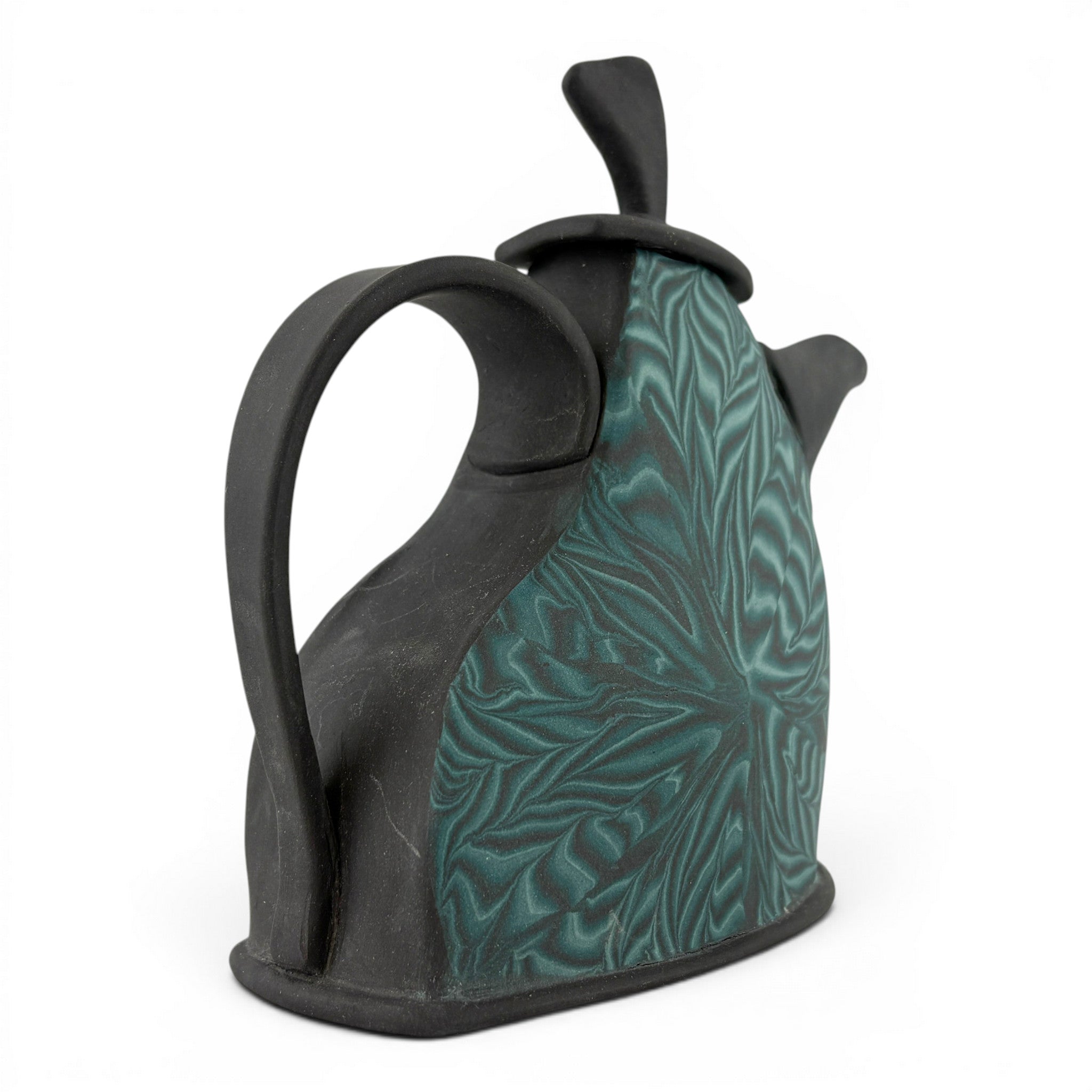 Karen Orsillo - Green Fern Teapot