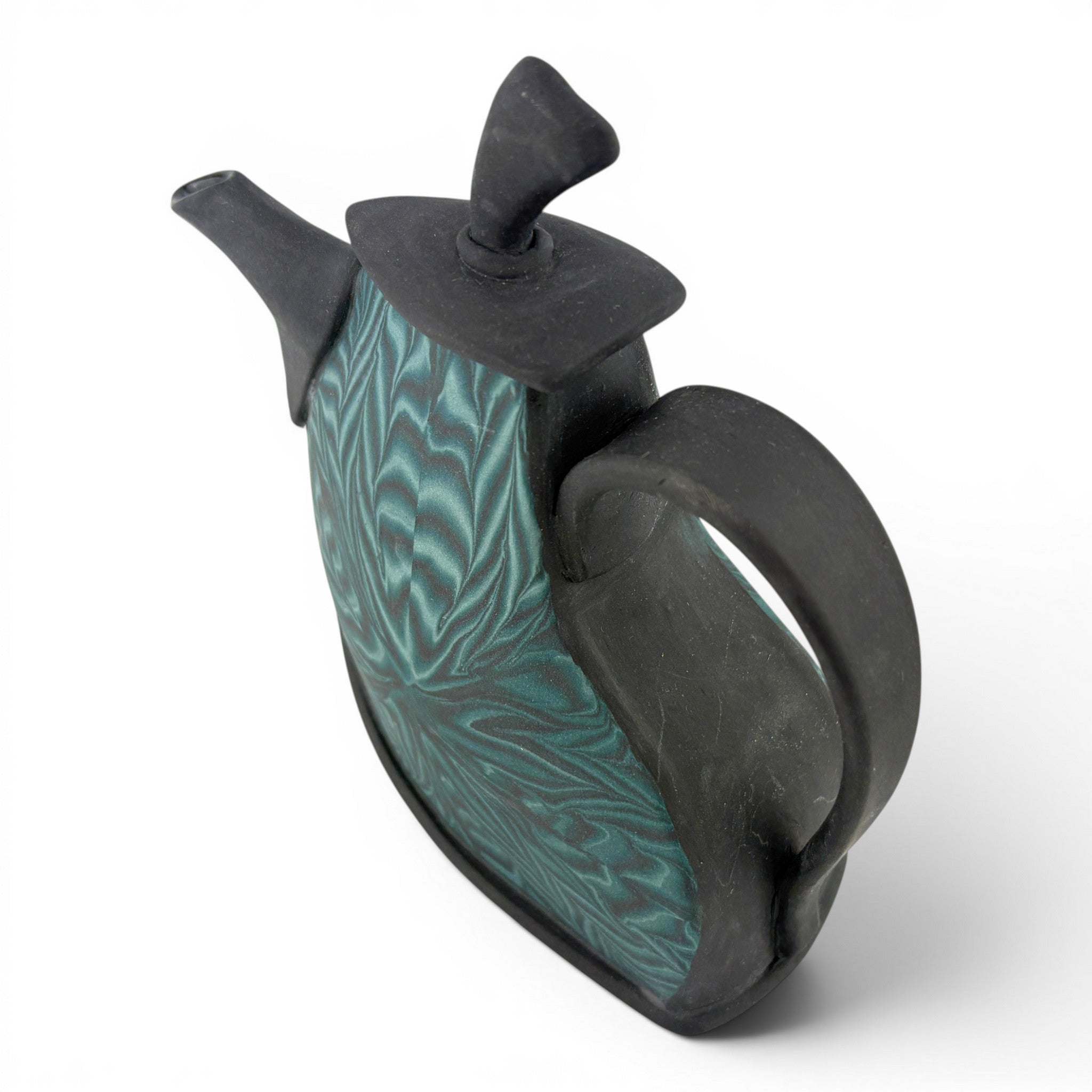 Karen Orsillo - Green Fern Teapot