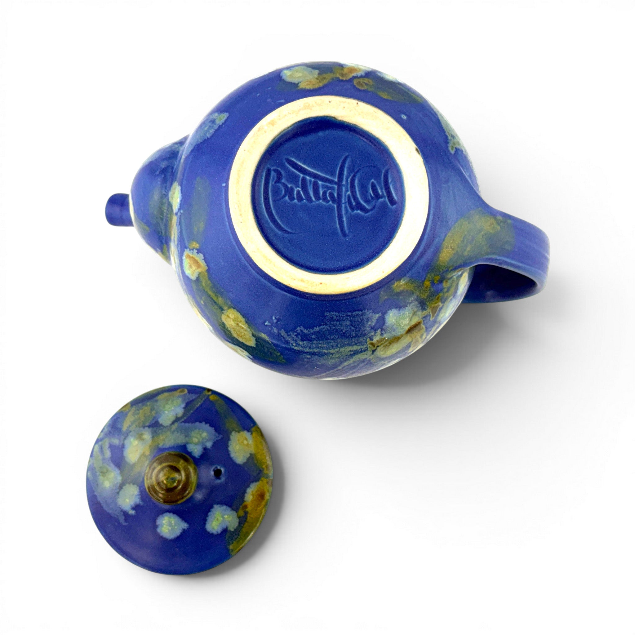 Davin & Susan Butterfield - Small Blue Teapot