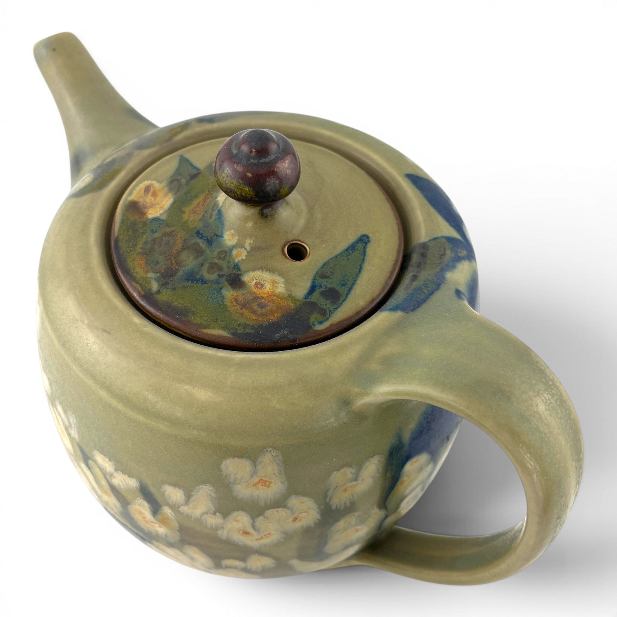 Davin & Susan Butterfield - Large Green Teapot