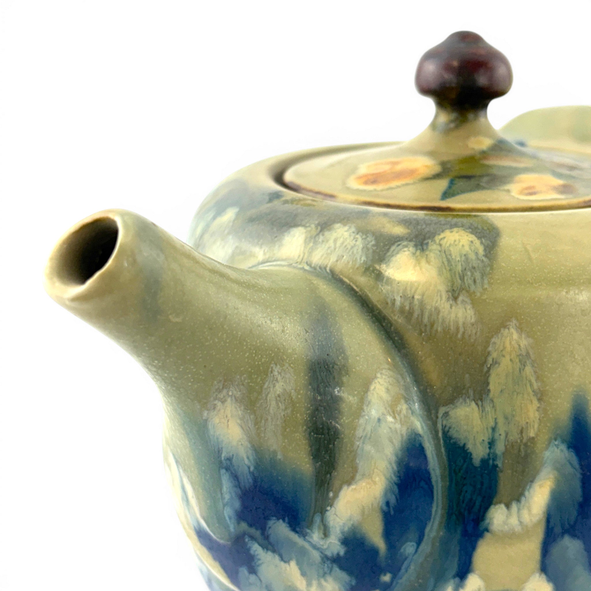 Davin & Susan Butterfield - Large Green Teapot