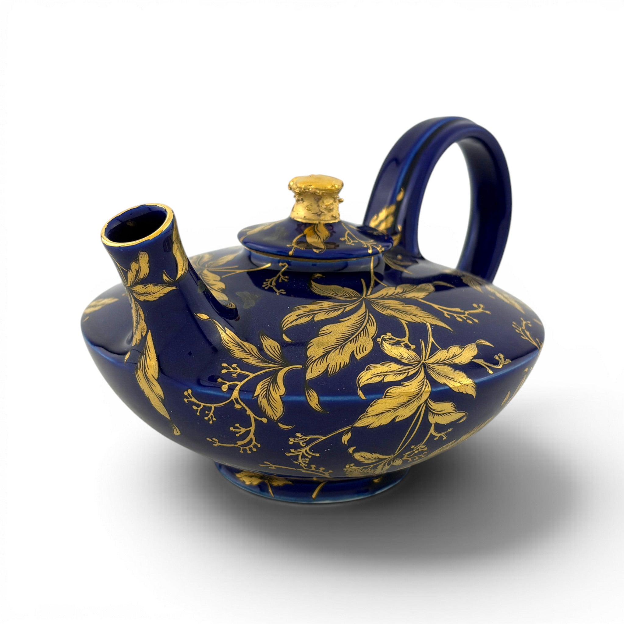 Gillian Parke - Cobalt Gold Teapot