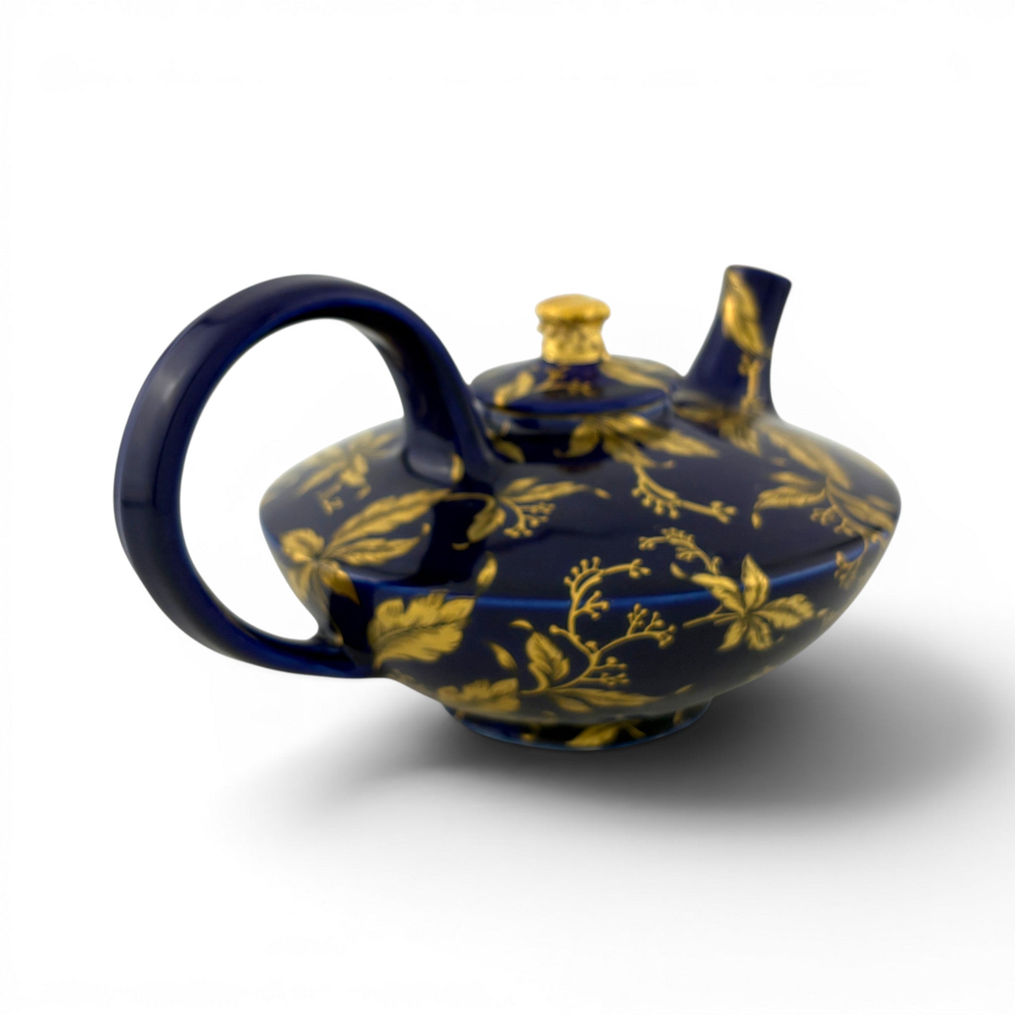 Gillian Parke - Cobalt Gold Teapot