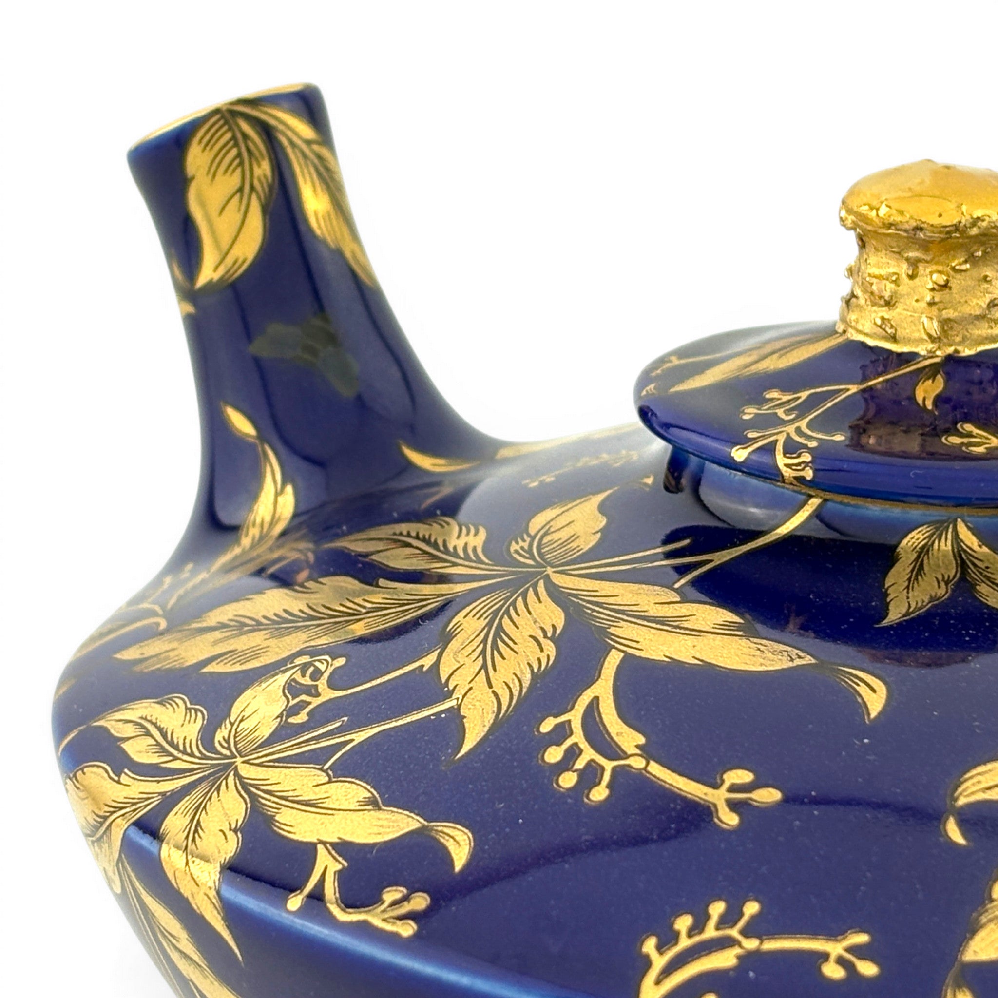 Gillian Parke - Cobalt Gold Teapot