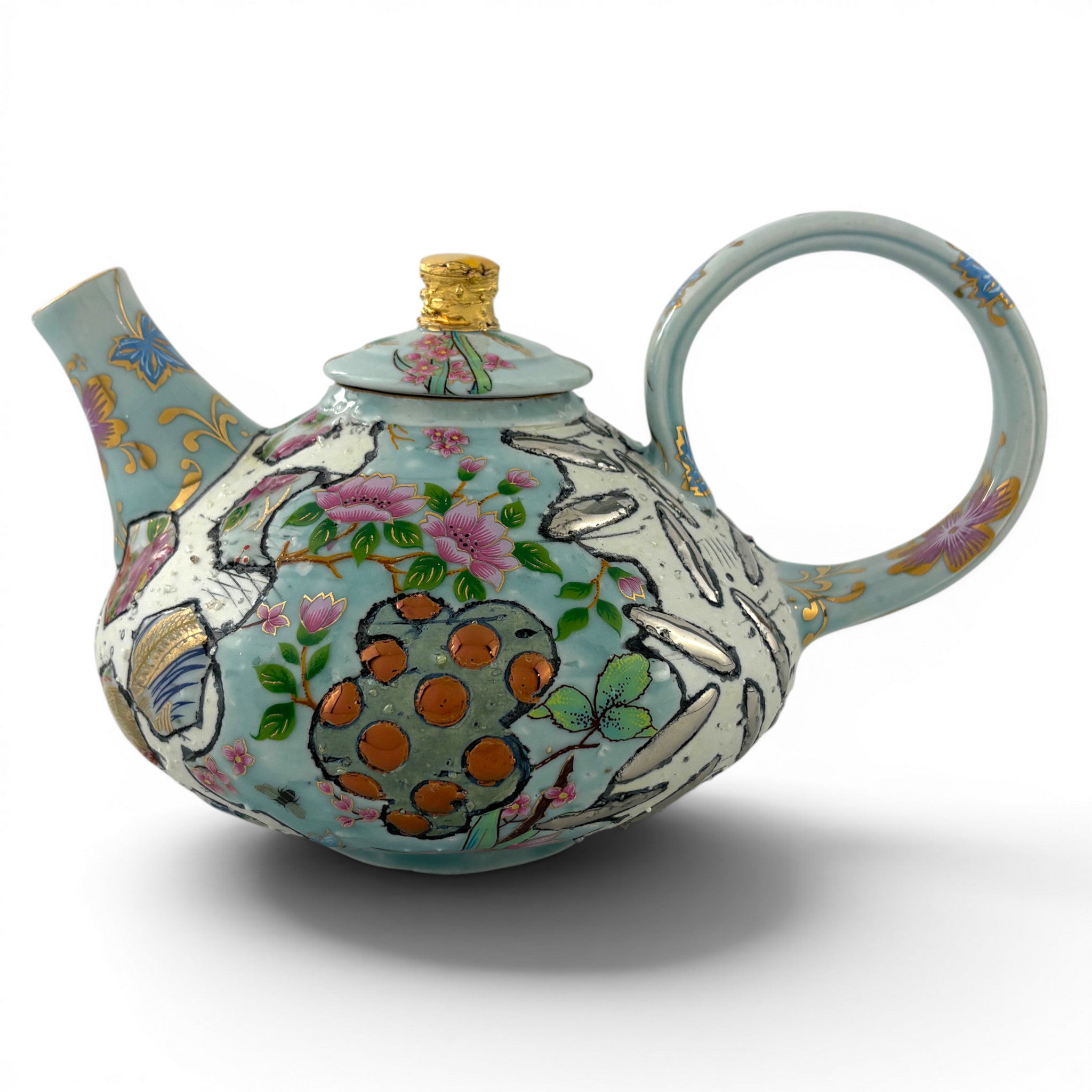 Gillian Parke -Celadon Feldspar Teapot