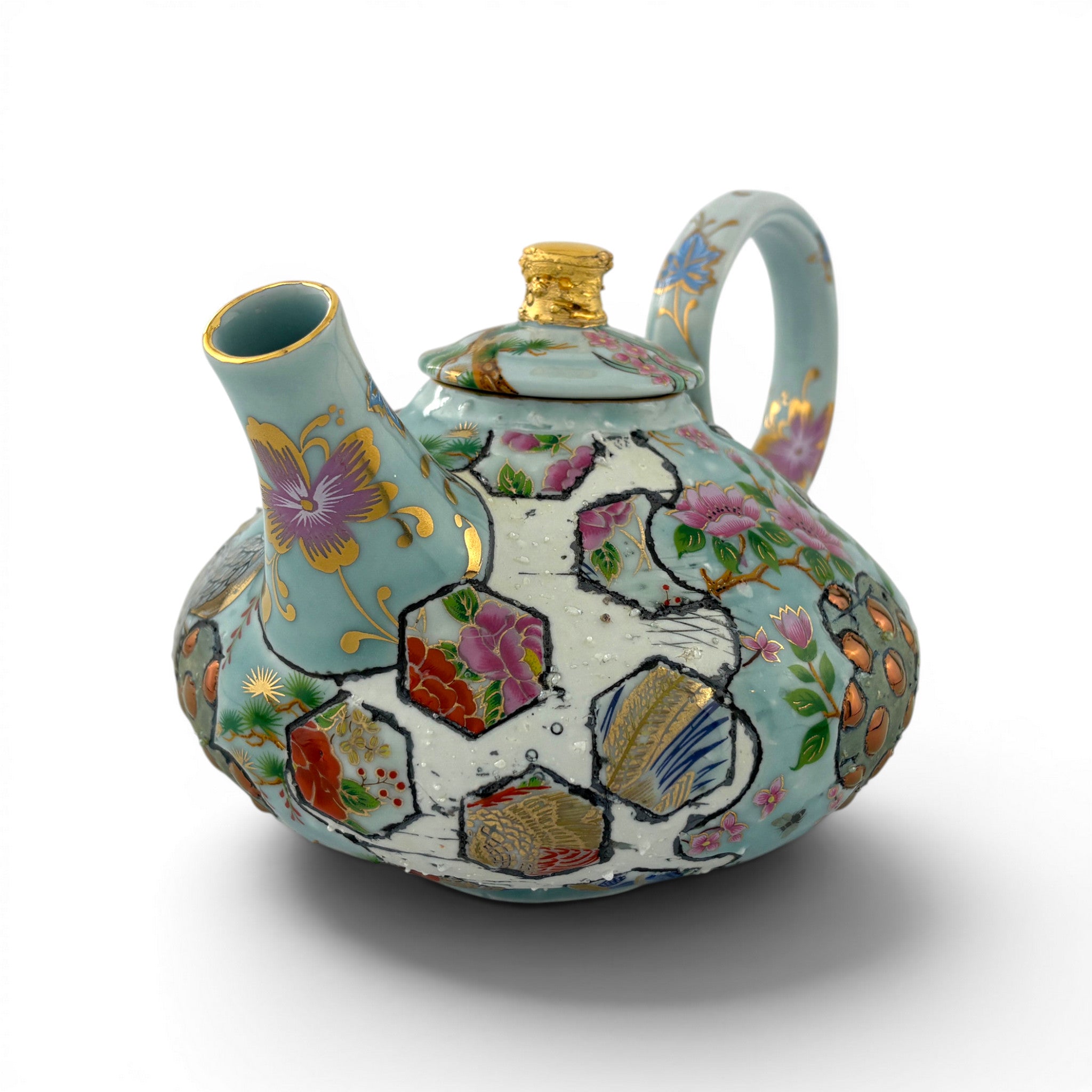 Gillian Parke -Celadon Feldspar Teapot
