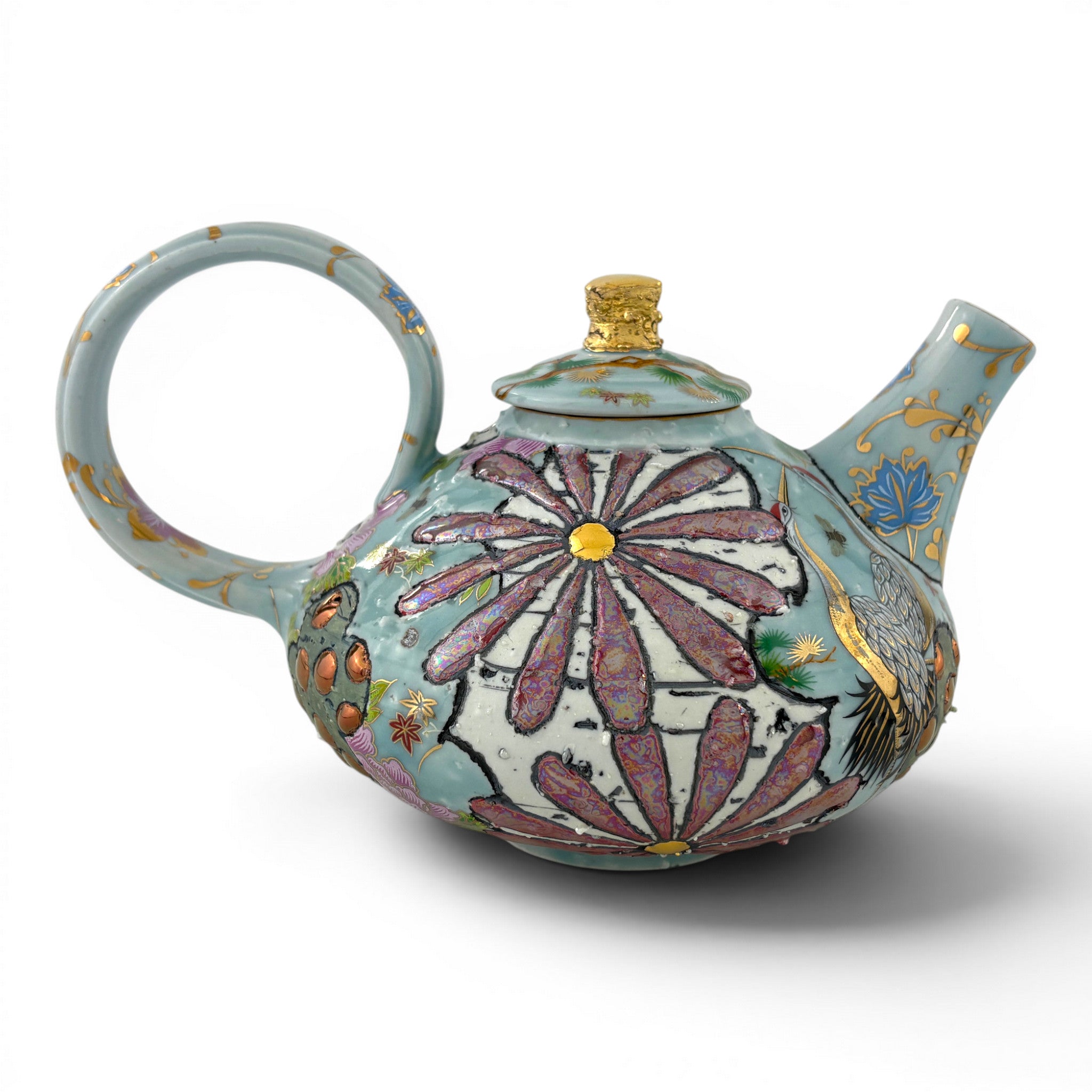 Gillian Parke -Celadon Feldspar Teapot