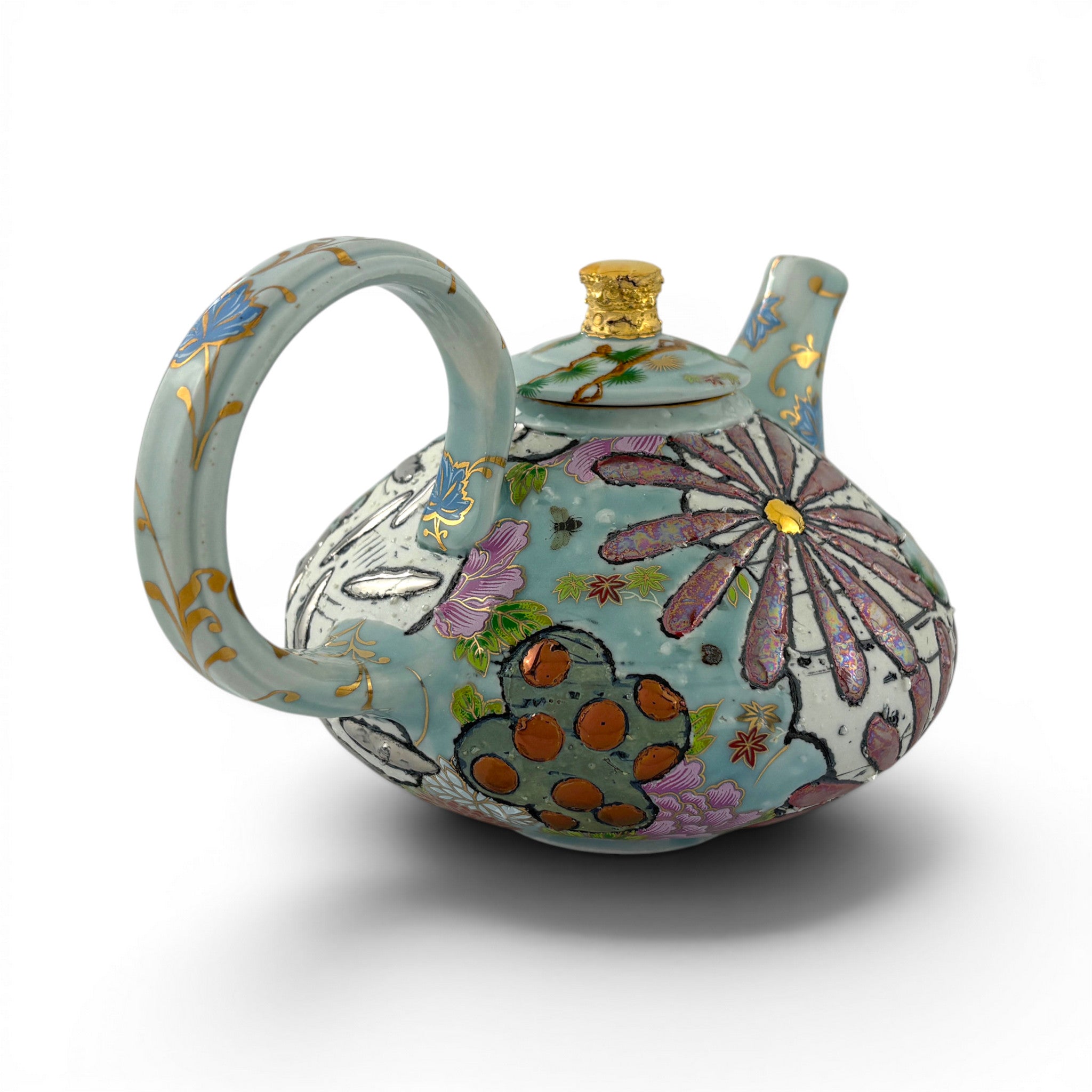 Gillian Parke -Celadon Feldspar Teapot
